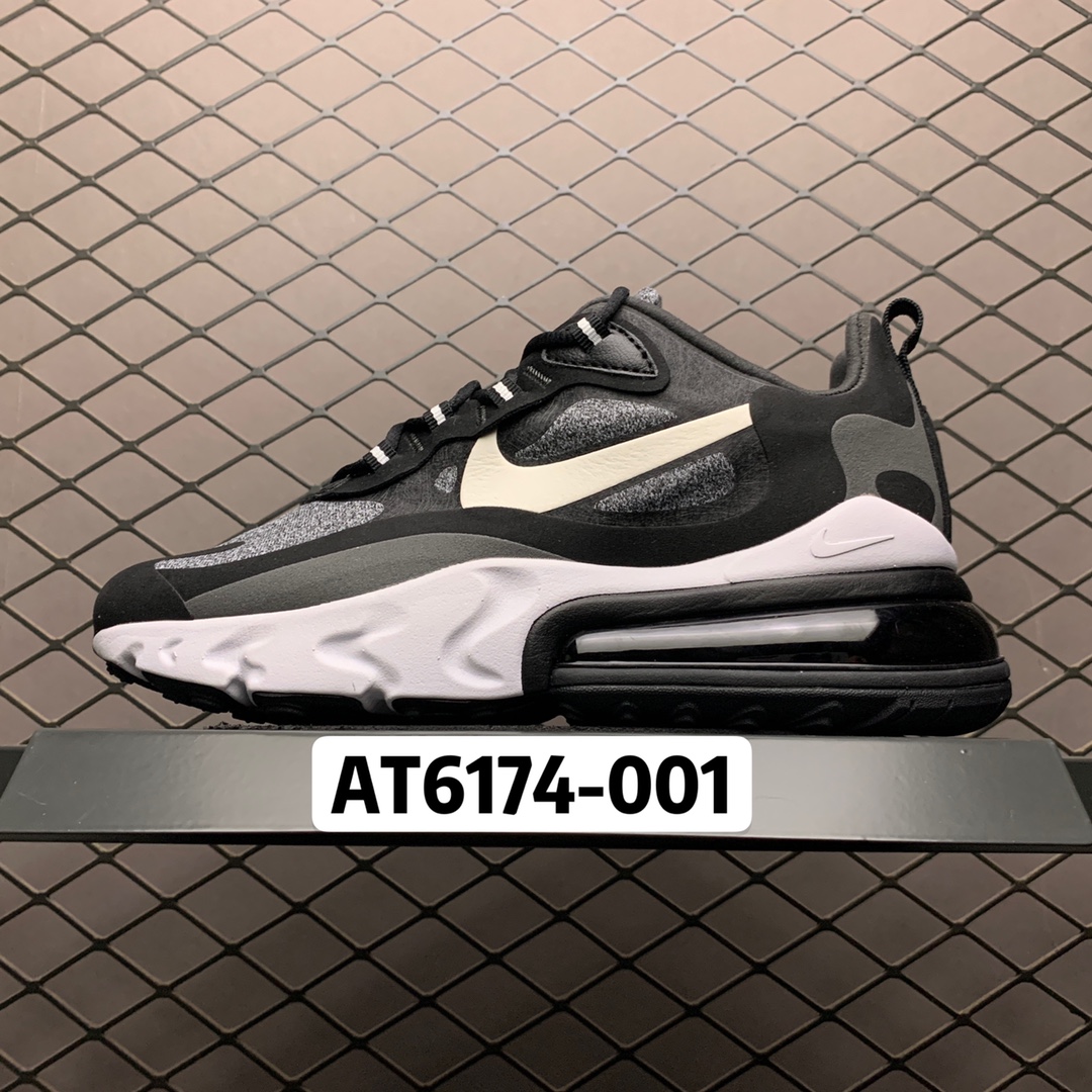 130 特价 独家限量特惠呈现 Nike Max 270 React 混合科技 半掌气垫跑步鞋四色