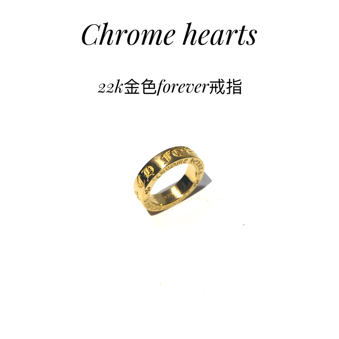 NO:112287,Chrome hearts 22k gold eternal forever couple rings Classic hot-selling items Gold plated 22k authentic 22k gold color Non-oil yellow color Customizable real gold version Size: 12-24, jewelry boutique, chrome hearts, ring, gold plating19860909Chrome hearts 22k金色永恒forever 情侣戒指 经典热卖单品 镀金22k 正品一致22k金颜色 非土黄色 可定制真金版 Size:12-24,饰品精品,chrome hearts,ring,gold plating,Jewelry