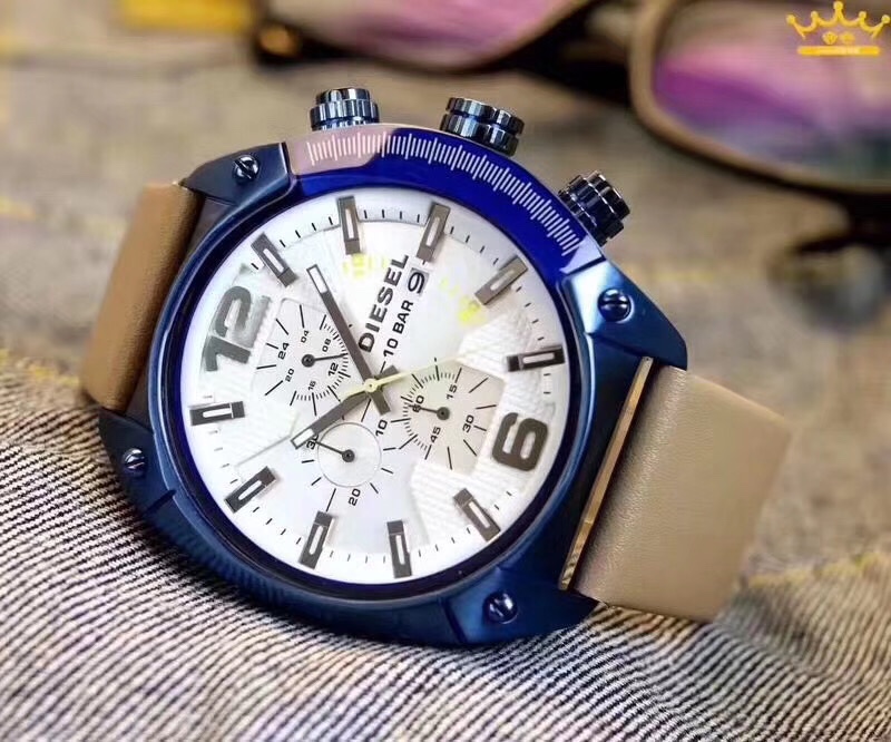 DIESEL DZ4356: Stylish Gentleman’s Fashion Watch with Stone Core and Mineral Glass - 图片 1