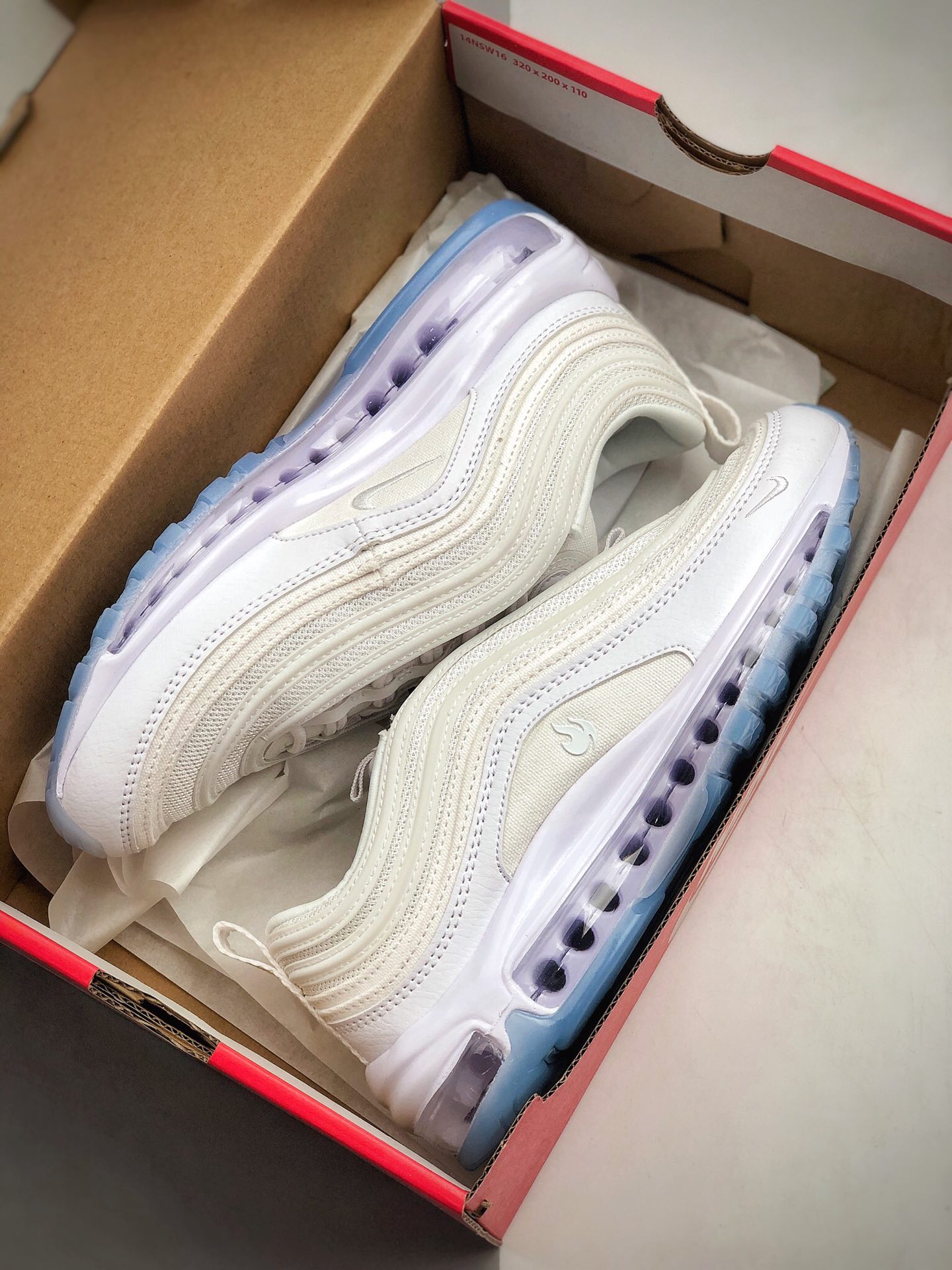 210 Nike Air Max 97 子弹复古全掌气垫休闲运动鞋  货号：CT4526-100