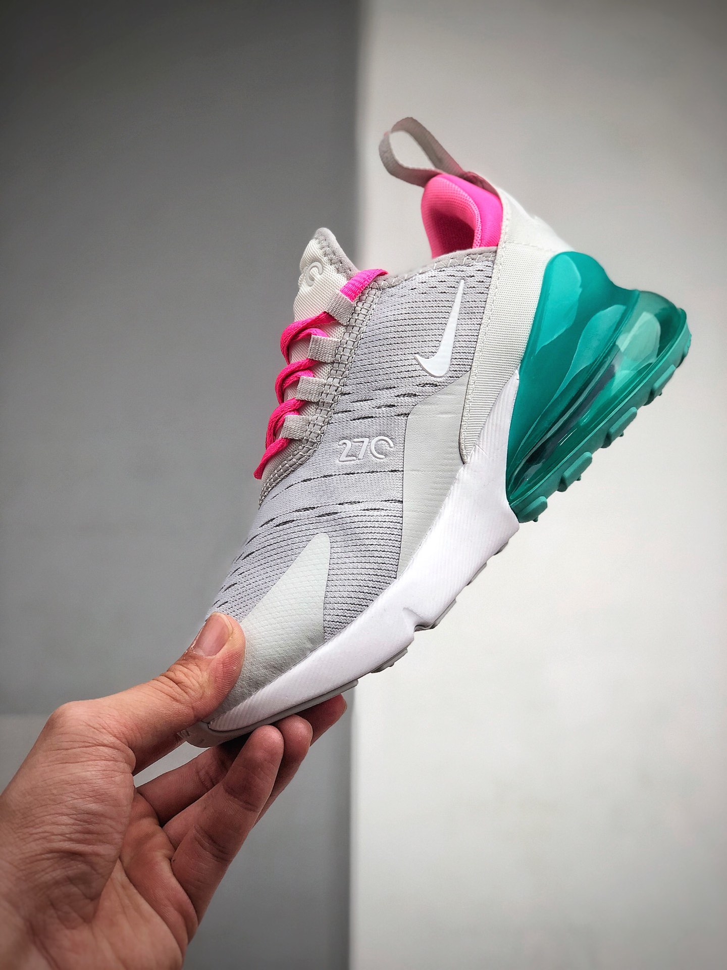 210 Nike Air Max 270 Pure Platinum Pink   货号：AH6789-065