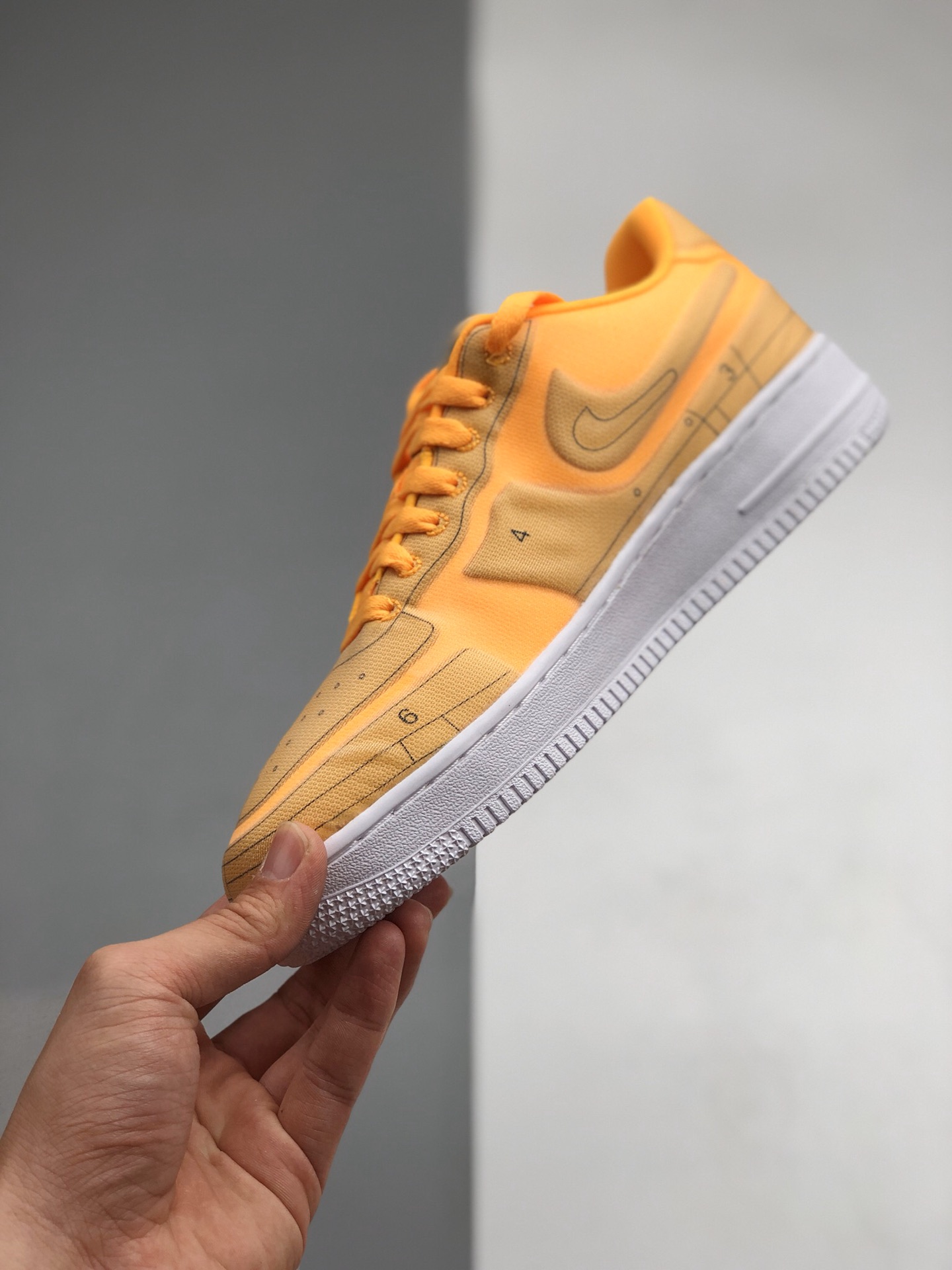 190 Air Force 1 LX 空军一号低帮休闲板鞋  半透明蝉翼网莎材质Cl3445-800
