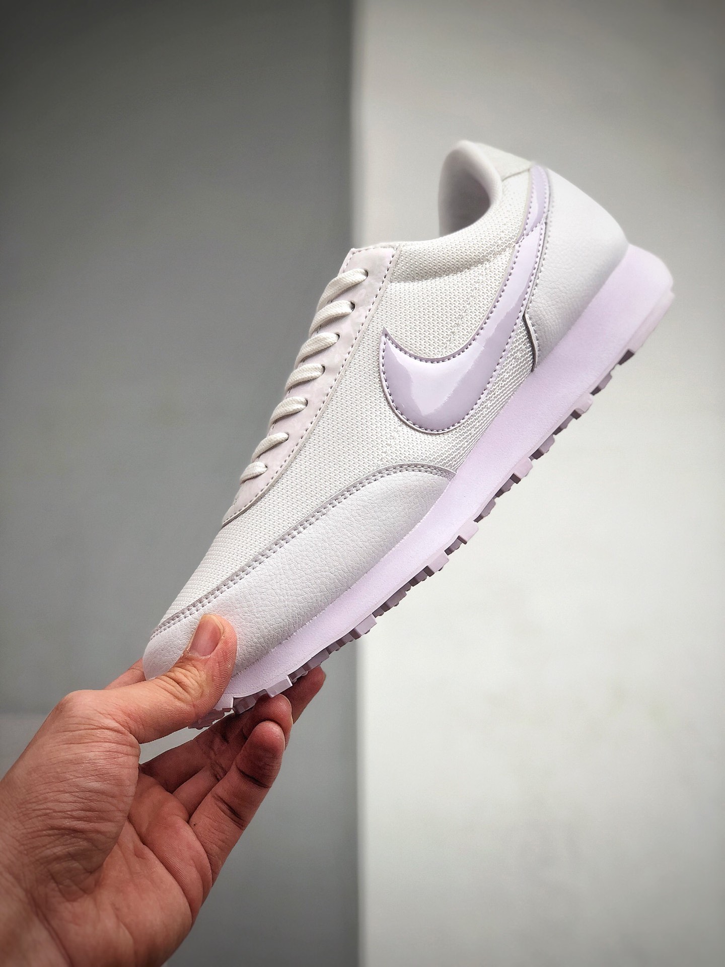 150 Nike Wmns Daybreak SP” Summit White/Pale Ivory”OG 香芋白紫 紫外线 破晓系列华 夫复古休闲运动慢跑鞋 CU3452 100