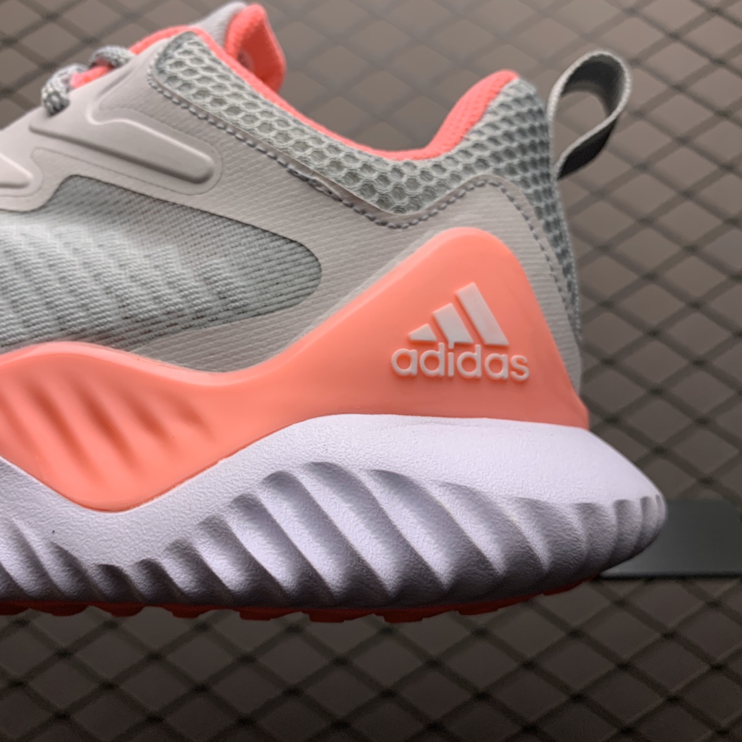 160 Adidas 阿迪达斯 AlphaBounce  Beyond m 阿尔法 网纱透气休闲跑步鞋 B43618