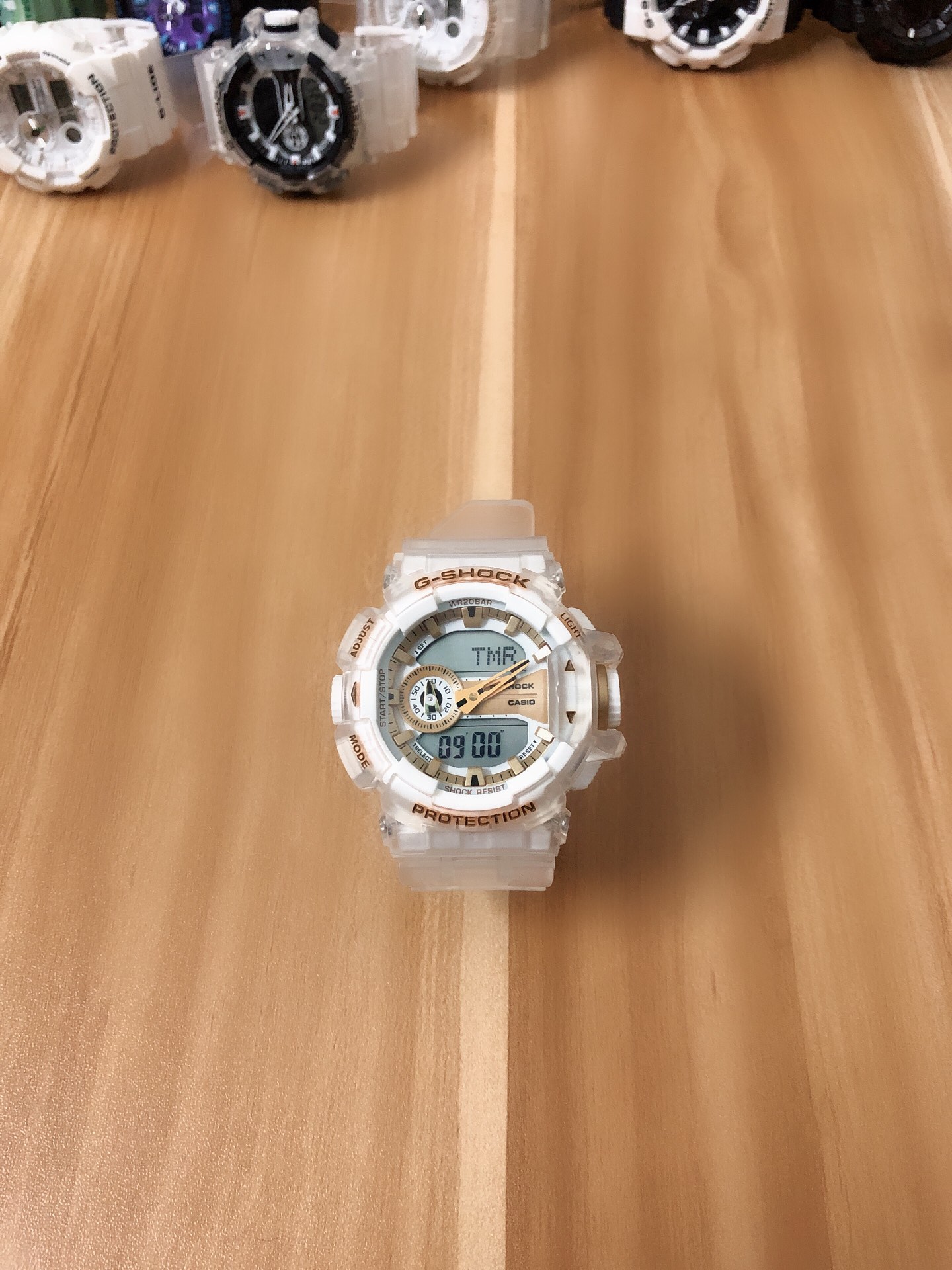 G5    Casio 卡西欧  GA-400系列 原单抬手灯