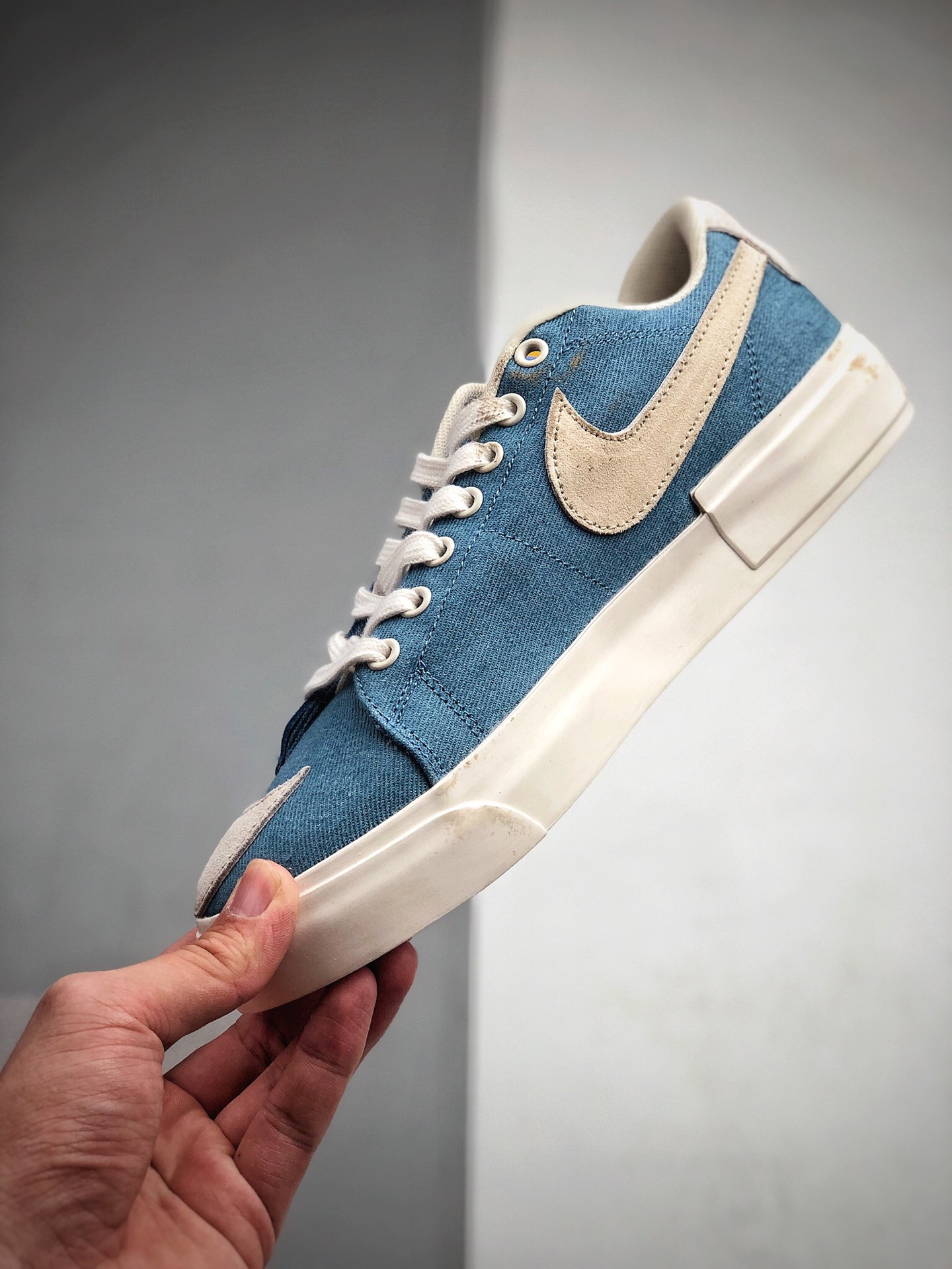 250  Nike SB zoom Blaze Edge“雾霾蓝勾拆线勾” ”hack pack”解构补丁开拓者货号：CL3833-410