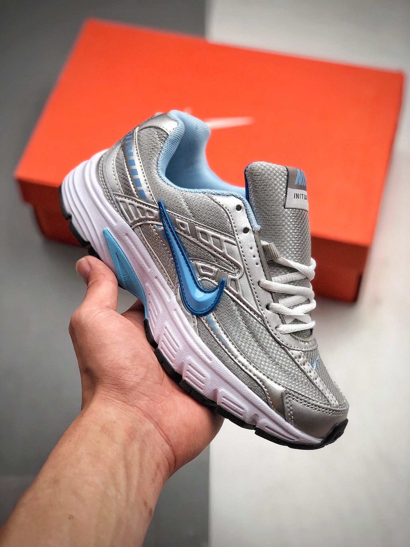 160 公司级/真标 Nike INITIATOR 耐克复古运动休闲鞋老爹跑步鞋  货号：394053-001