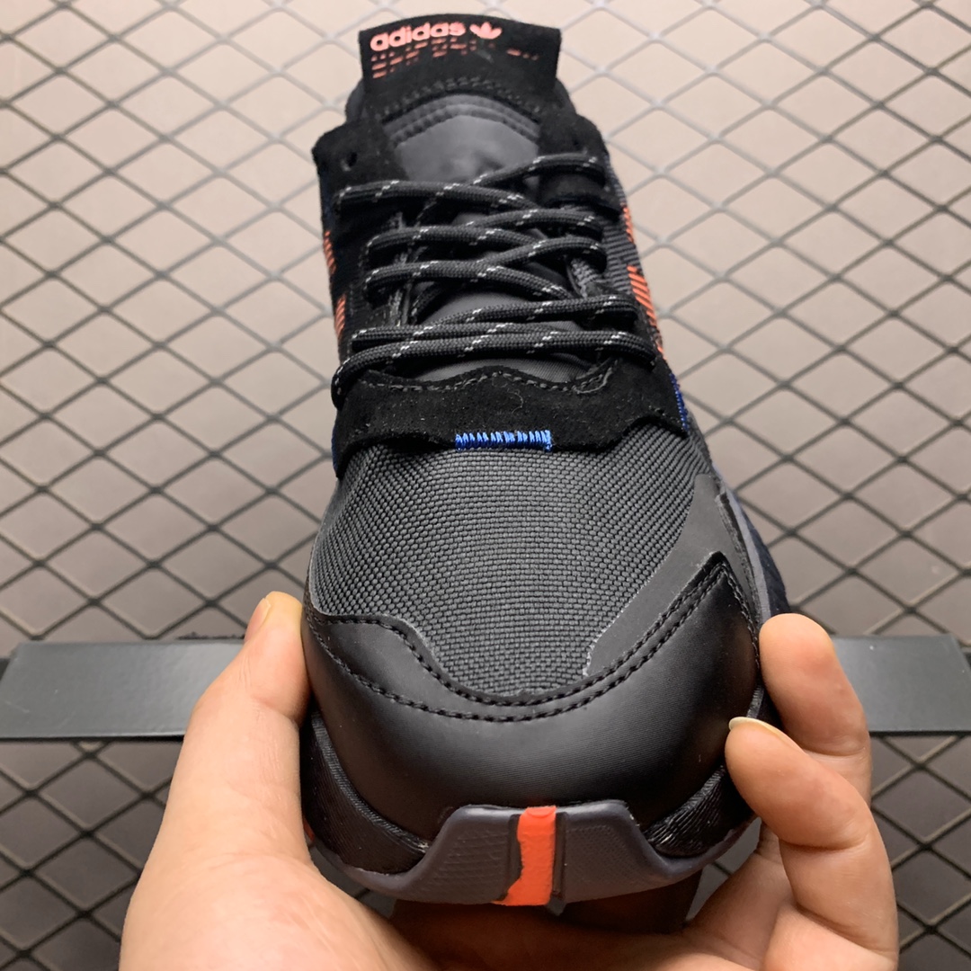 210 Adidas 阿迪达斯 Nite Jogger Boost 夜行者真爆大底复古跑鞋 FW4275