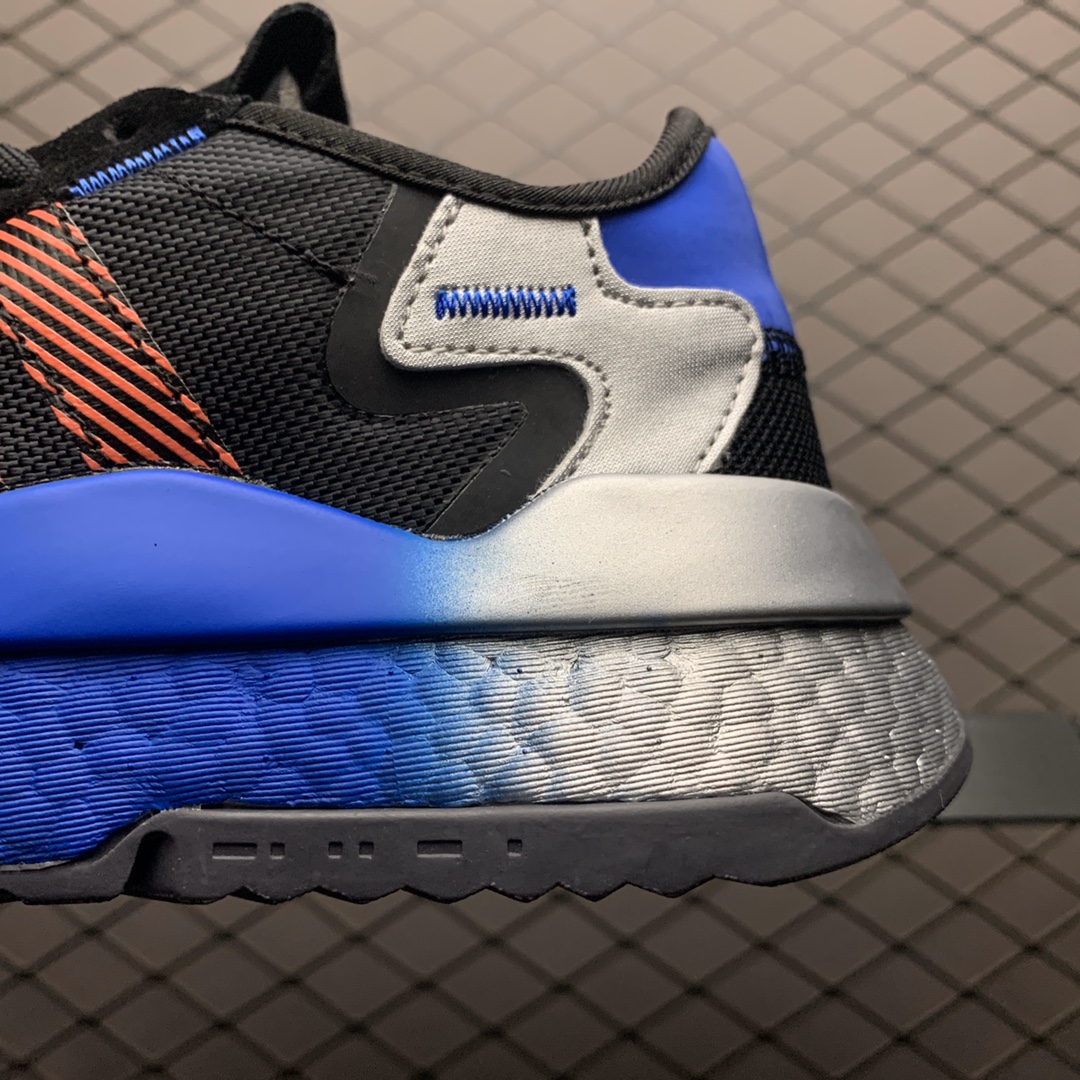 210 Adidas 阿迪达斯 Nite Jogger Boost 夜行者真爆大底复古跑鞋 FW4275