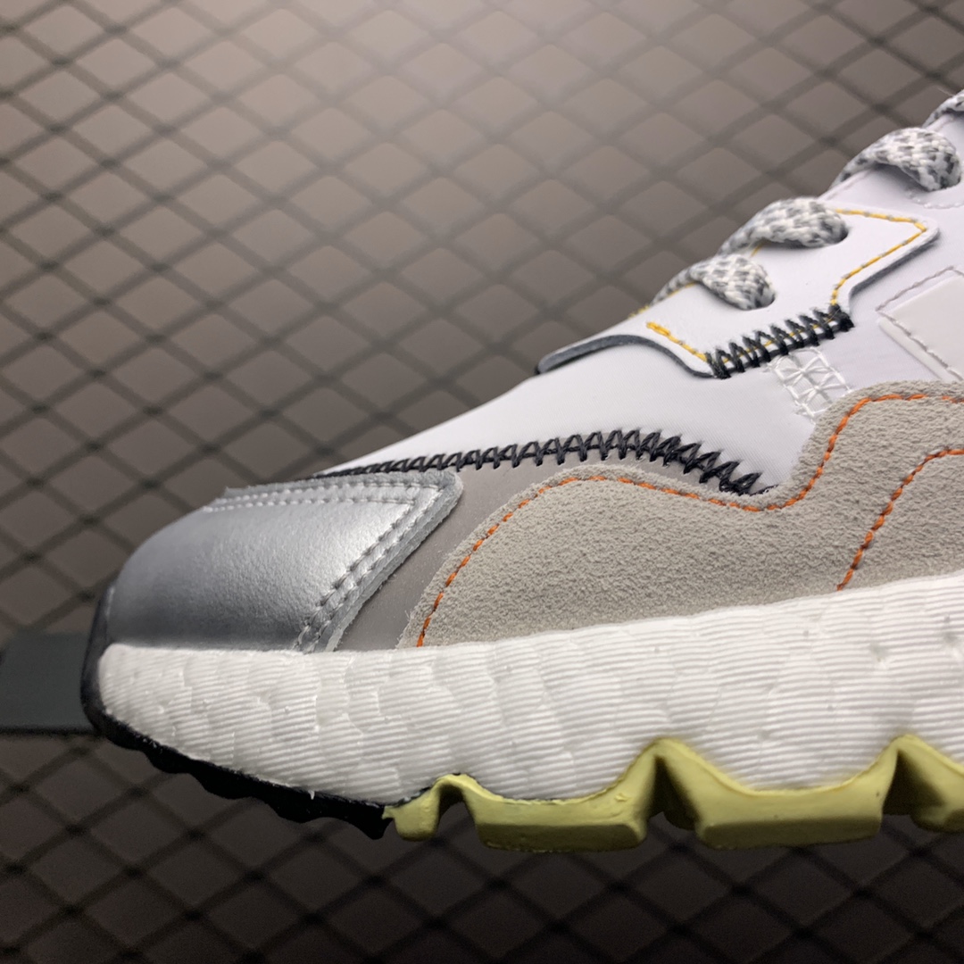 210 Adidas  Nite Jogger Boost 夜行者真爆大底复古跑鞋 EF5405