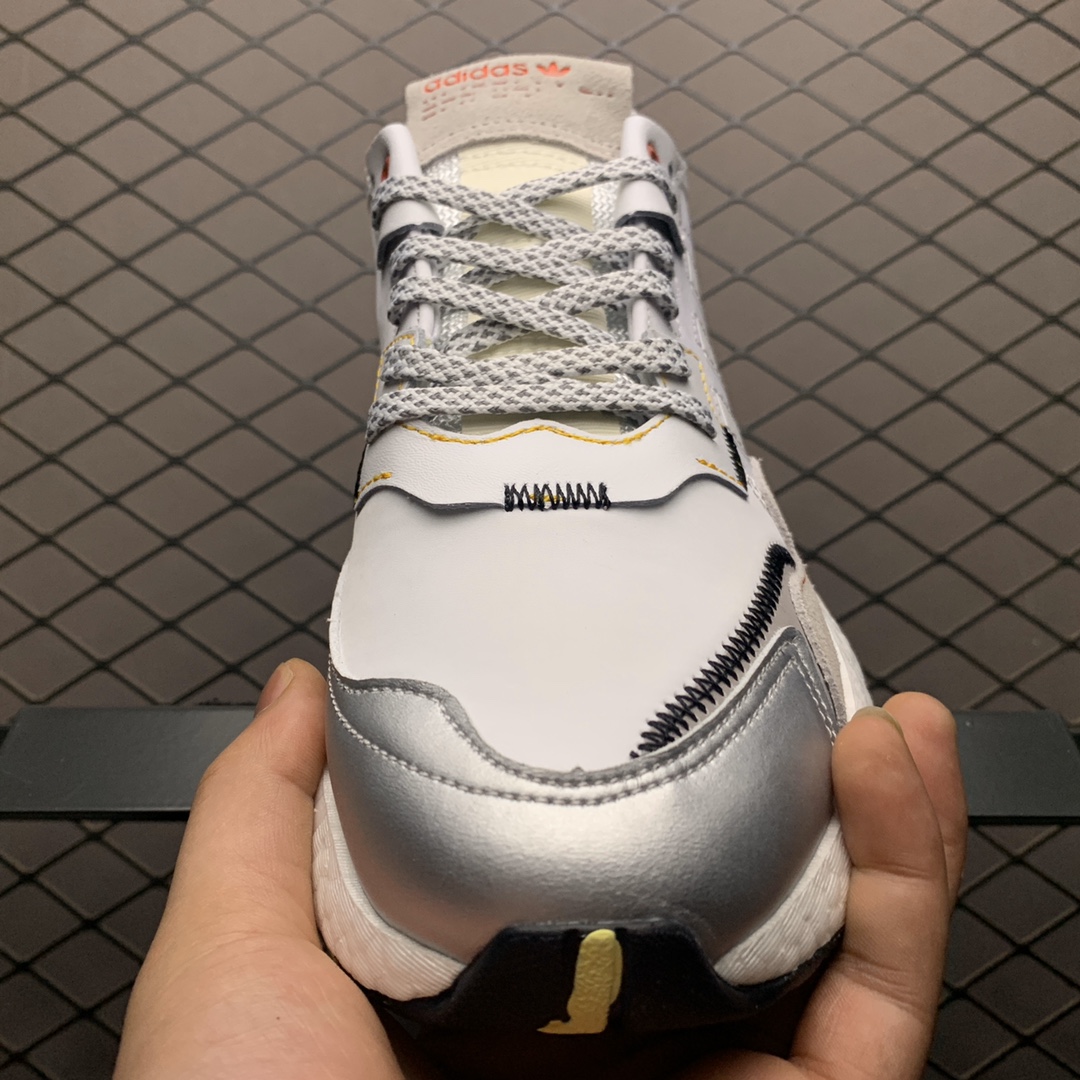 210 Adidas  Nite Jogger Boost 夜行者真爆大底复古跑鞋 EF5405