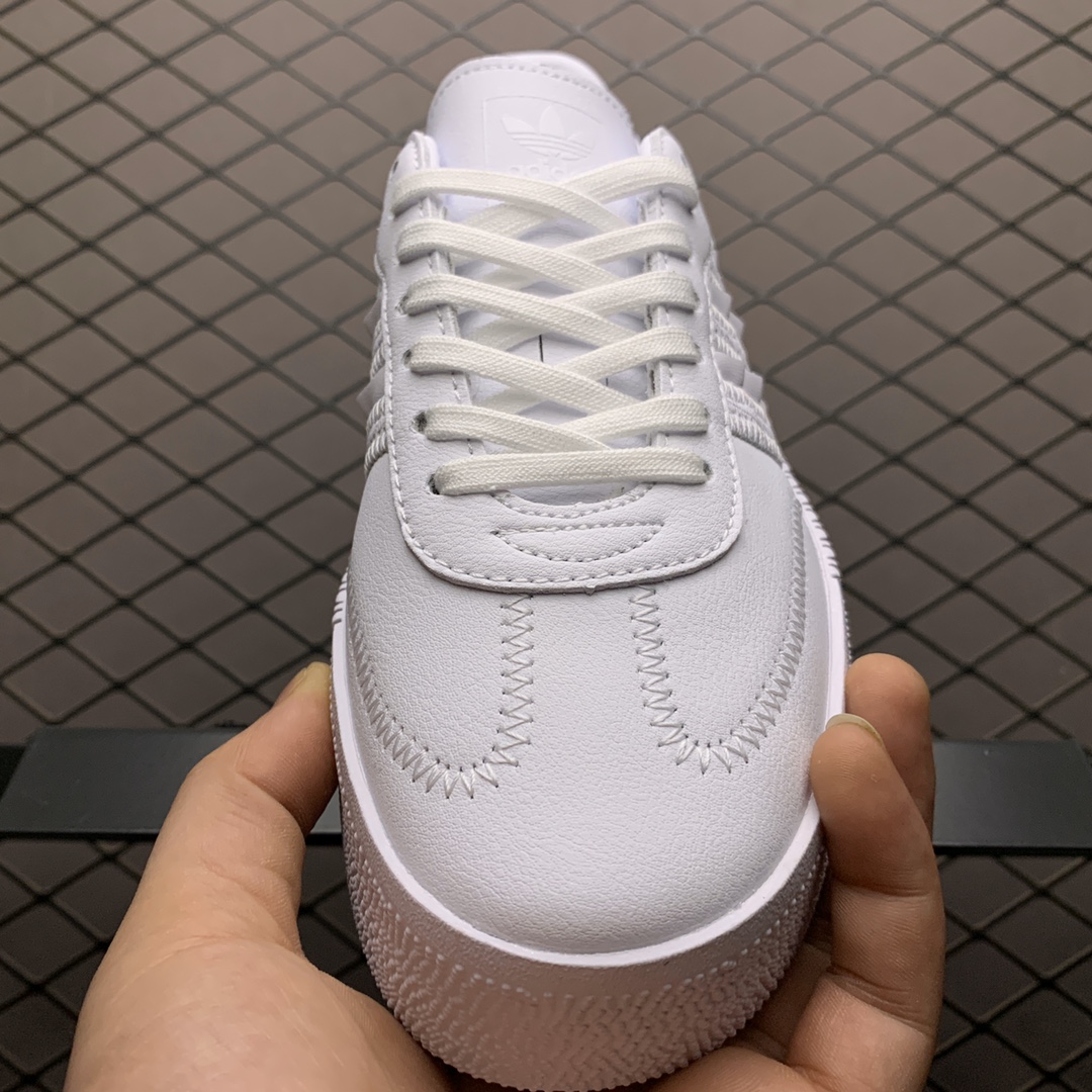 210 Adidas 阿迪达斯 Samba Rose W 桑巴系列 乙亥年限定配色 松糕百搭经典板鞋 FV7420