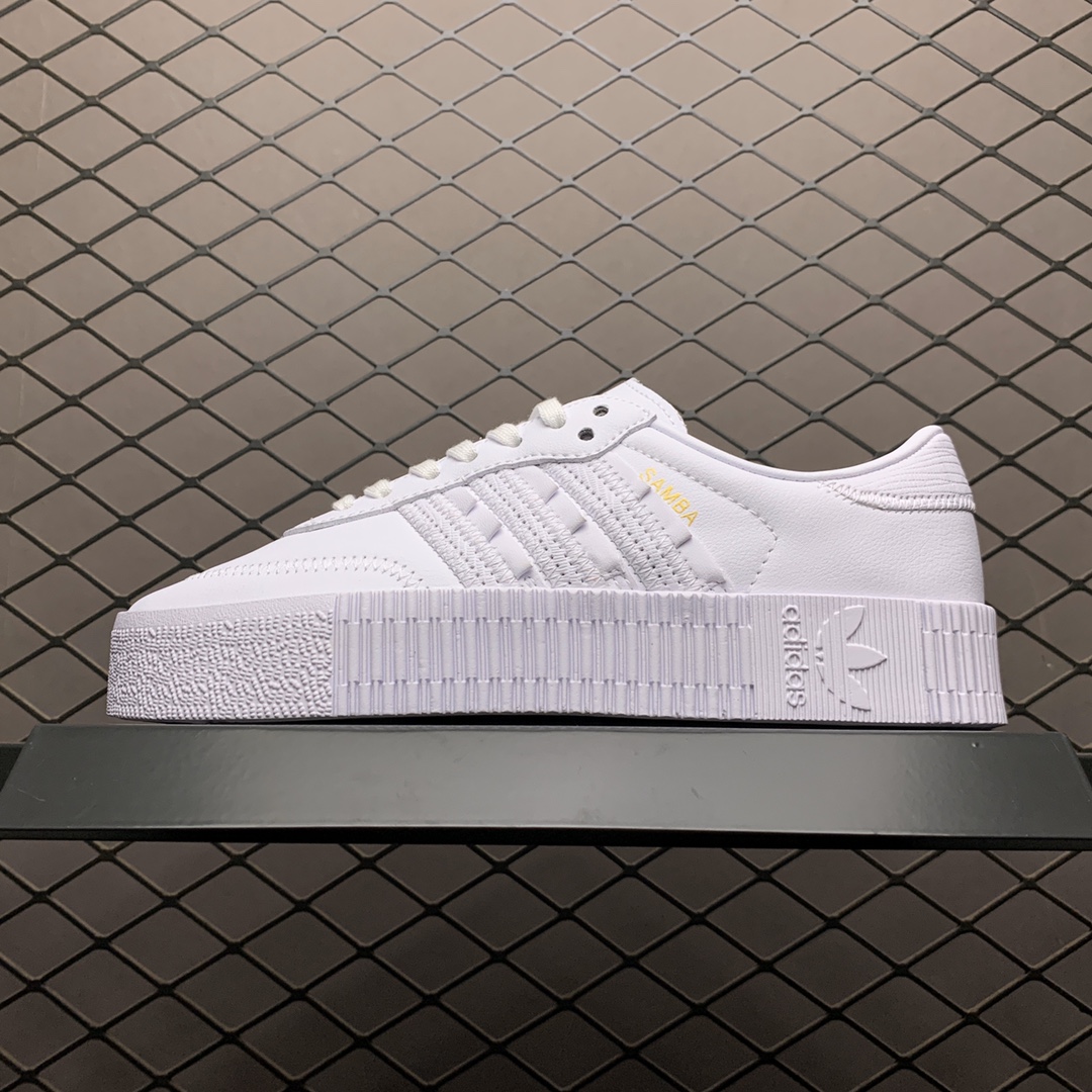 210 Adidas 阿迪达斯 Samba Rose W 桑巴系列 乙亥年限定配色 松糕百搭经典板鞋 FV7420