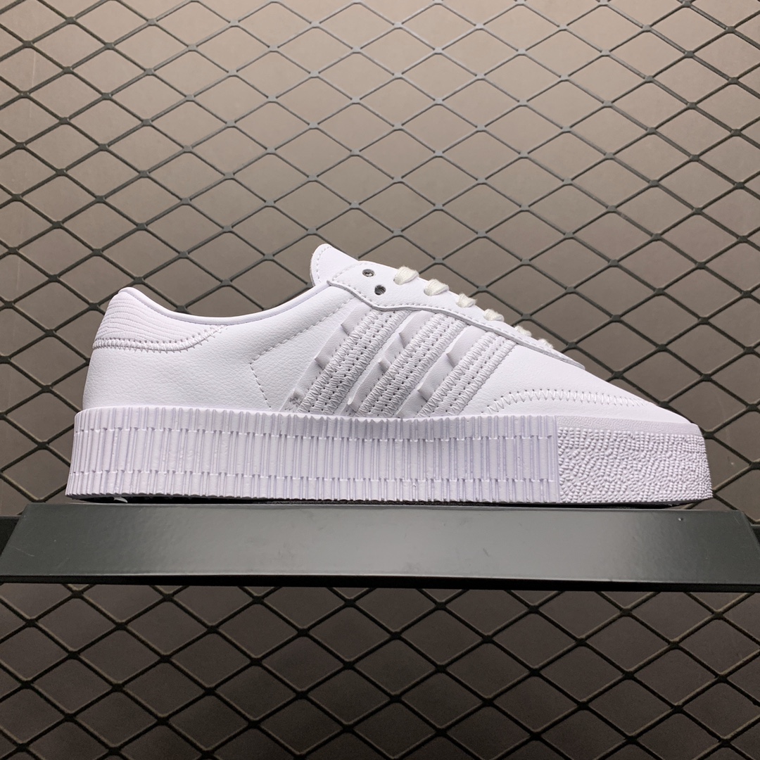 210 Adidas 阿迪达斯 Samba Rose W 桑巴系列 乙亥年限定配色 松糕百搭经典板鞋 FV7420