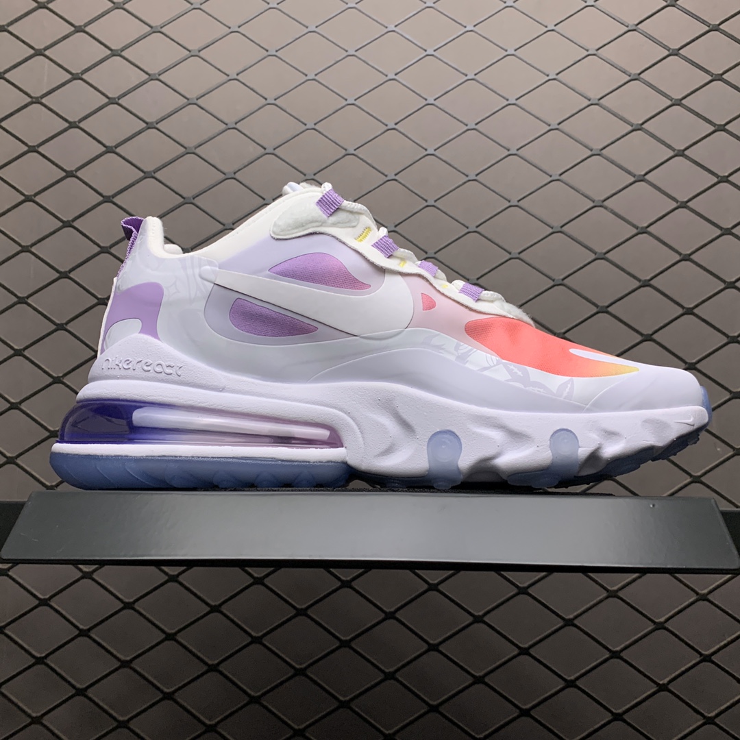 190 Nike Max 270 React 半掌气垫跑步鞋 CU2995-911 公司级品质