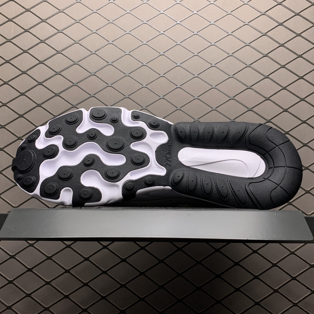 190 Nike Max 270 React 混合科技 半掌气垫跑步鞋 CI3899-101 公司级