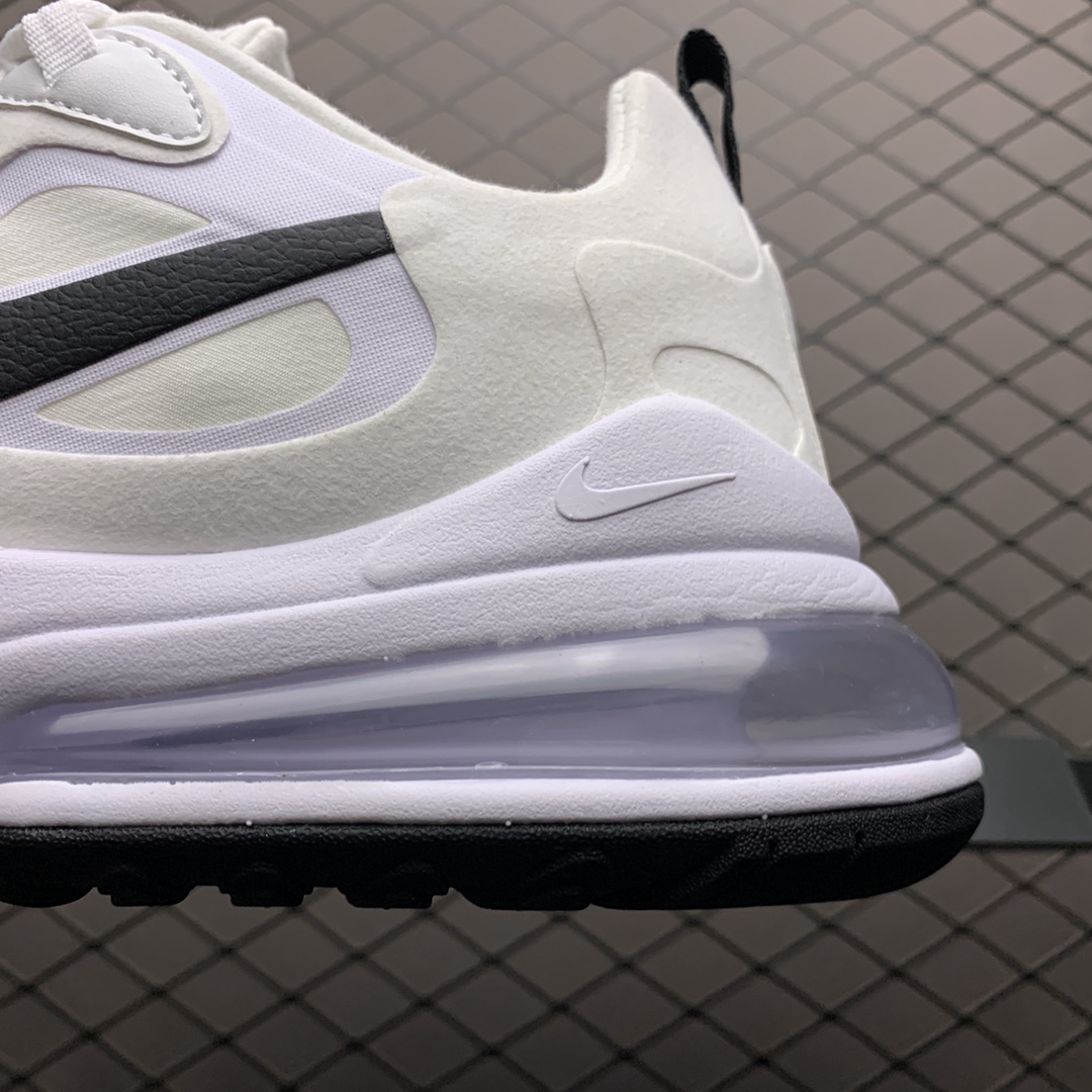190 Nike Max 270 React 混合科技 半掌气垫跑步鞋 CI3899-101 公司级