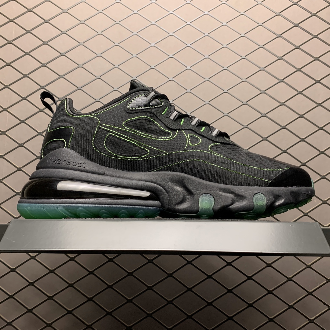 190 Nike Max 270 React 混合科技 半掌气垫跑步鞋 CQ6549-001