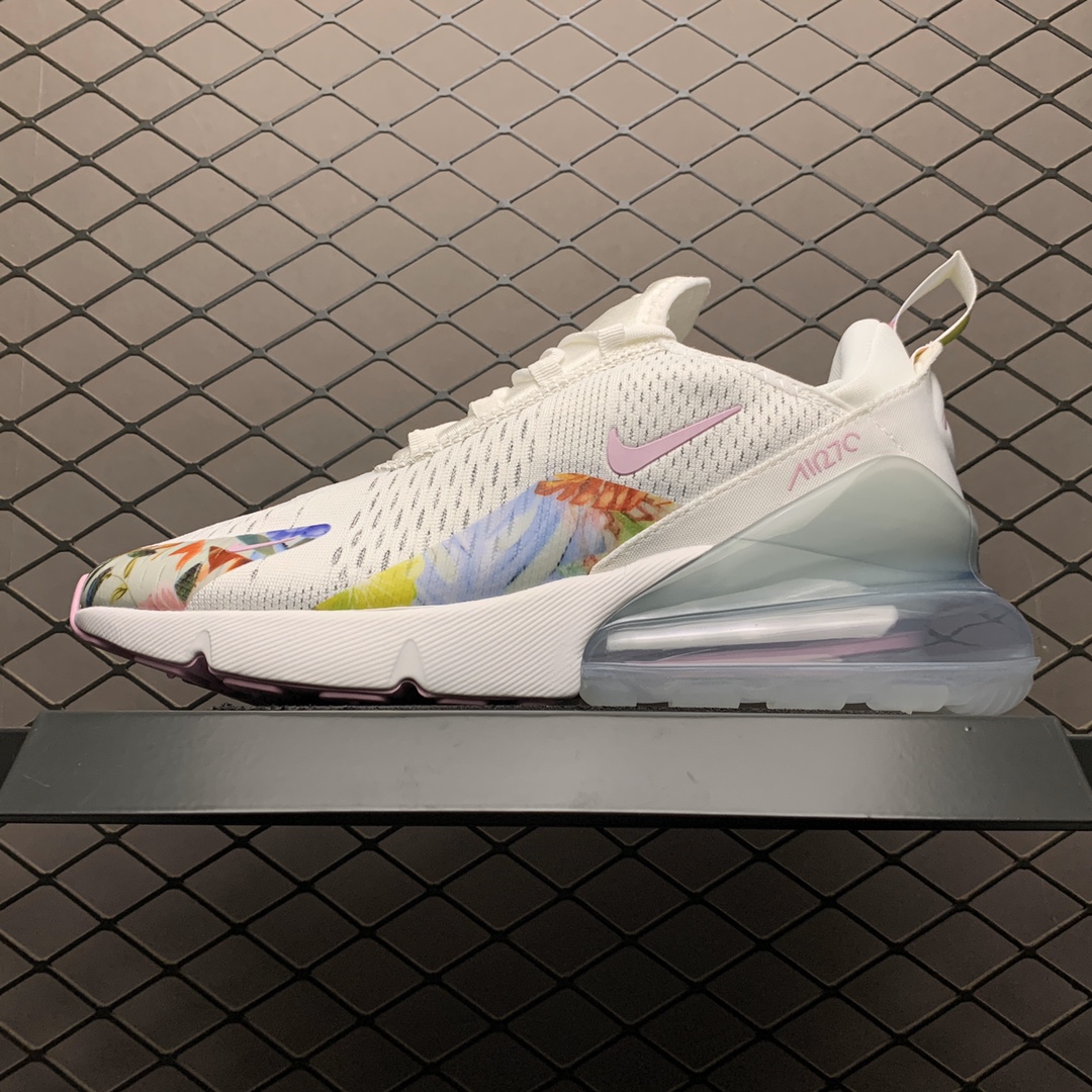 200  Nike Max 270 半掌气垫跑步鞋 AT6819-100  公司级品质