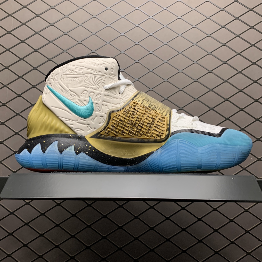 290  纯原版本 Nike Kyrie 6 ” Golden Mummy ” 欧文6 木乃伊 CU5572-149