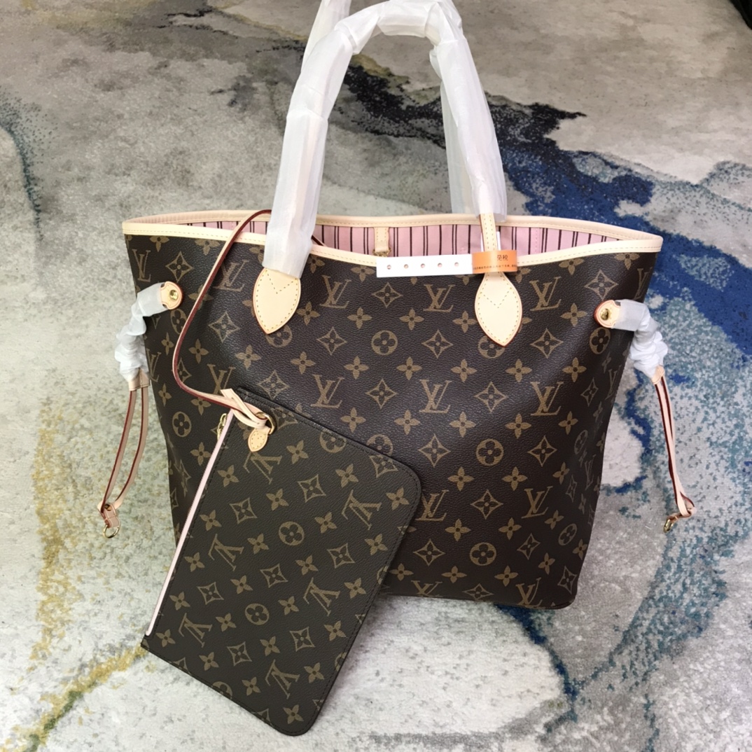 Louis Vuitton LV Neverfull Bags Handbags Best Replica
 Pink Canvas Fabric Vintage M50366