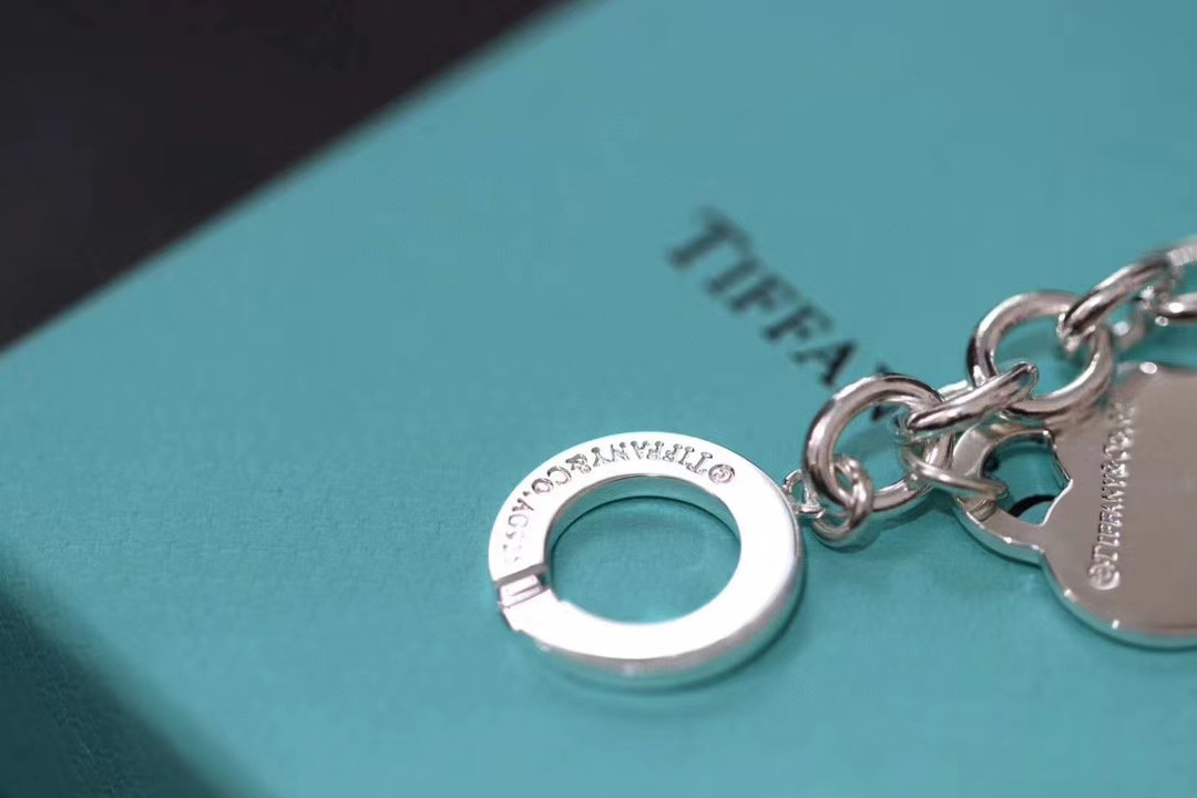 Tiffany & Co. Tiffany&Co. Heart Tag吊饰针扣粗手链