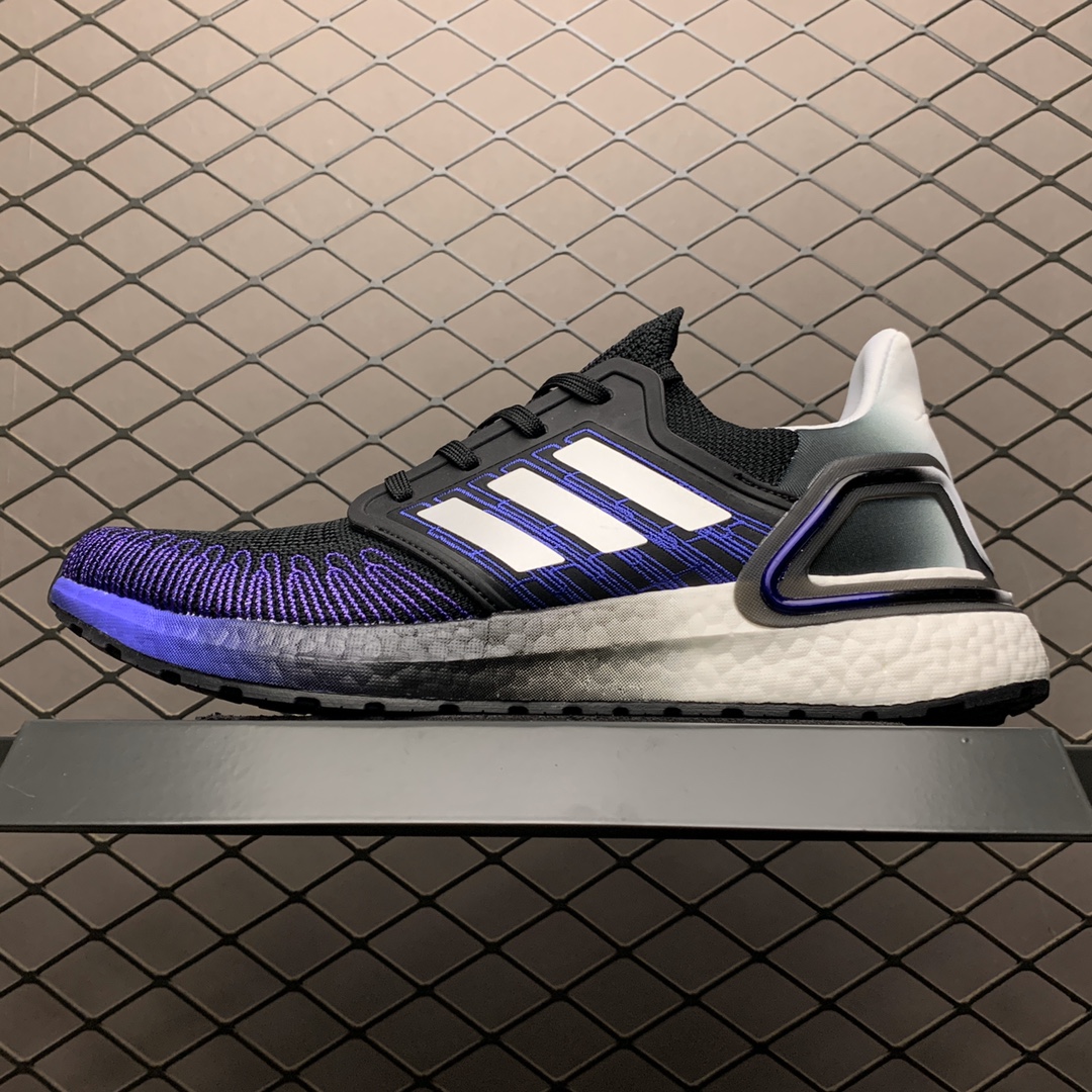 190 Adidas 阿迪达斯 Ultra Boost 20 超弹力爆米花中底休闲跑步鞋 FV0033