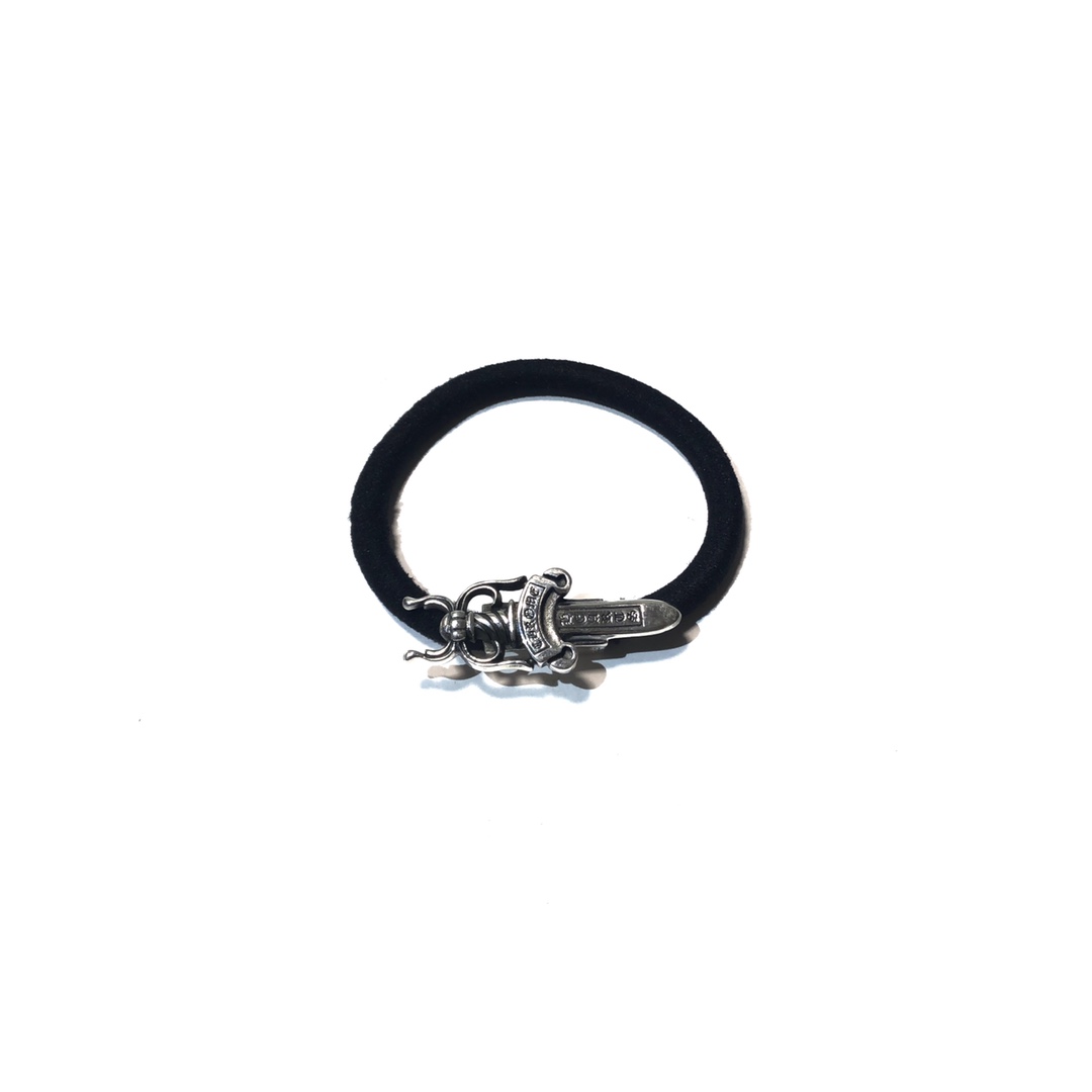 Chrome Hearts 𝐂𝐡𝐫𝐨𝐦𝐞 𝐡𝐞𝐚𝐫𝐭𝐬克罗心宝剑发绳/手链两戴