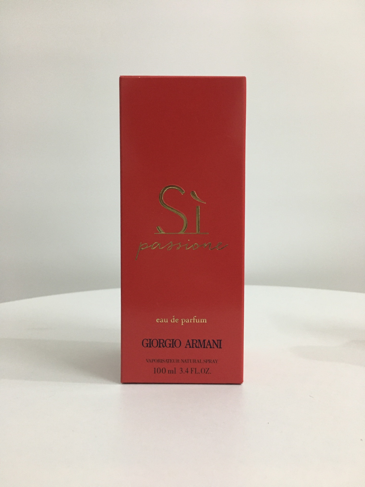 Armani Perfume Gold Red Women