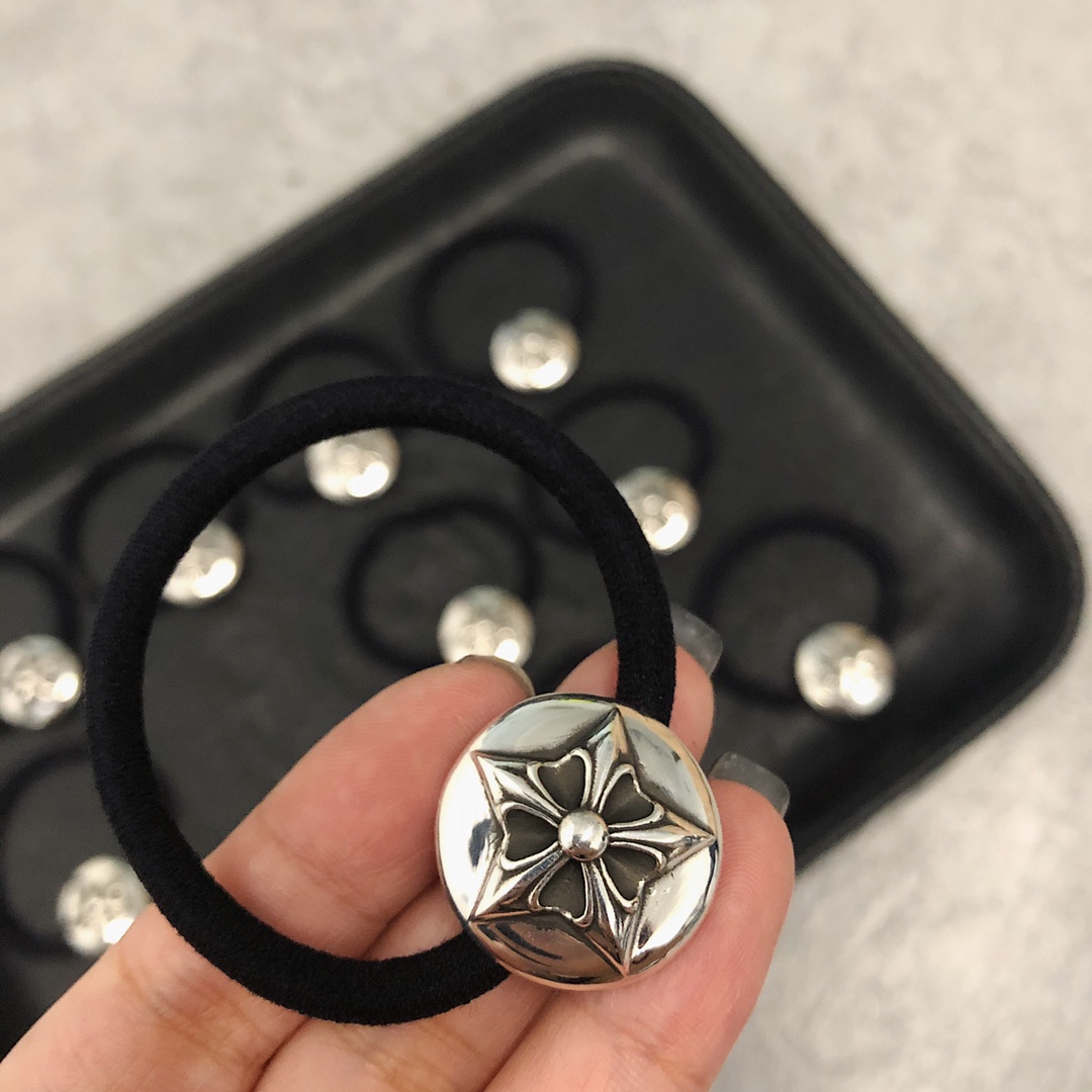 Chrome Hearts Chrome hearts克罗心五角星头绳/手链两戴