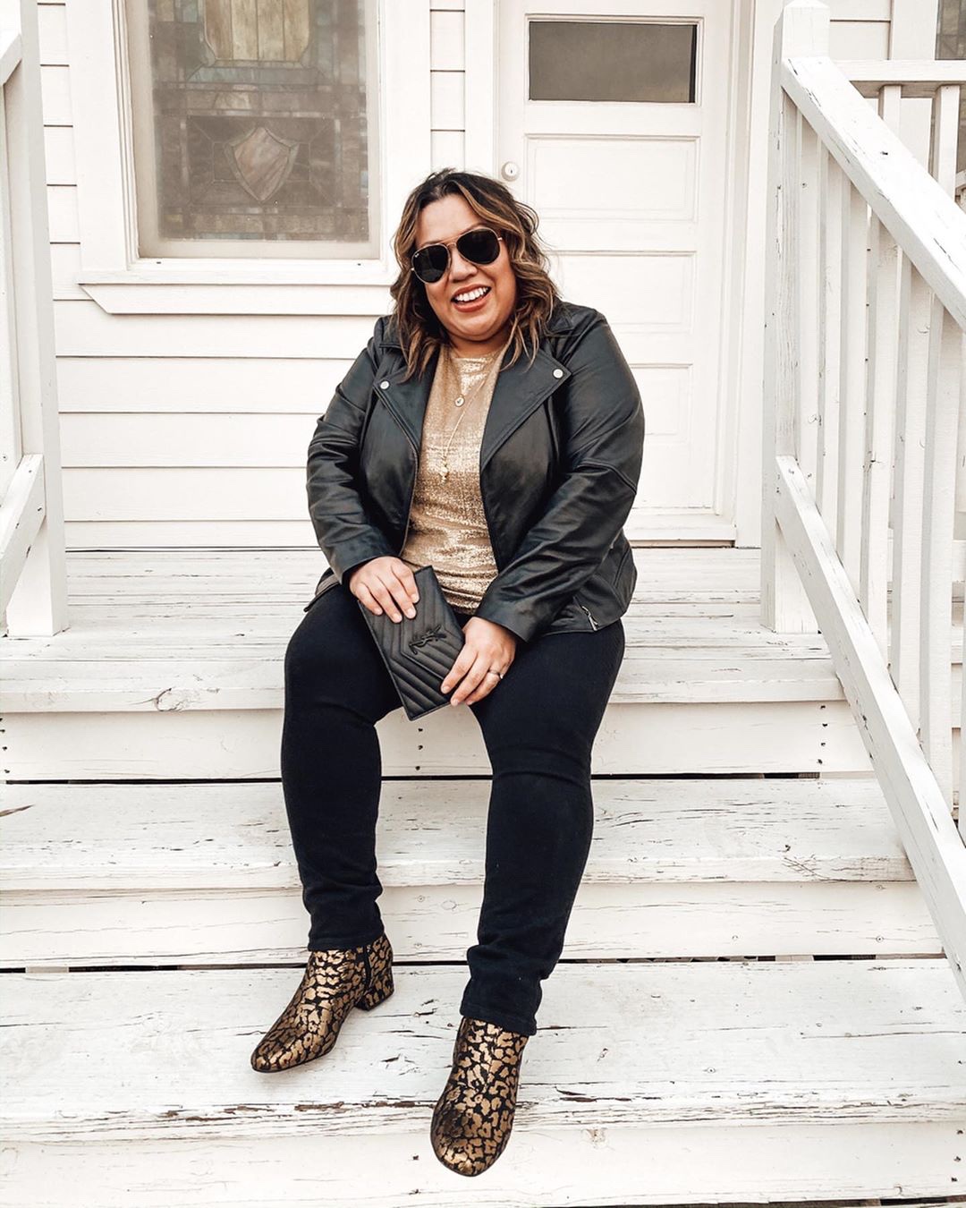 Saint laurent Ysl woc19小号信封包 393953黑色黑扣