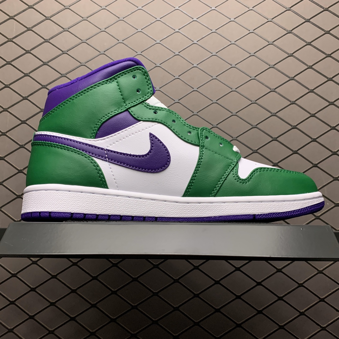 270 Air Jordan 1 Mid AJ1乔1中帮文化篮球鞋 554724-300