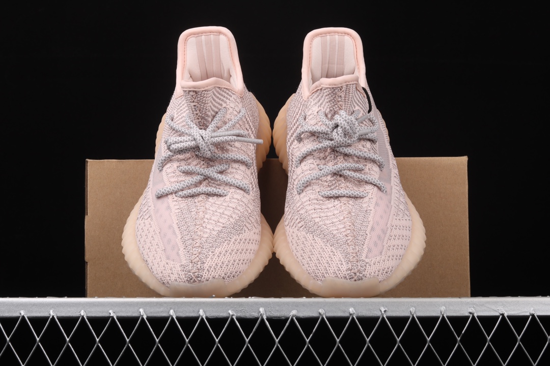 特价AdidasYeezy350BoostV2“Synth”FV5666阿迪达斯椰子350二代全新银粉镂