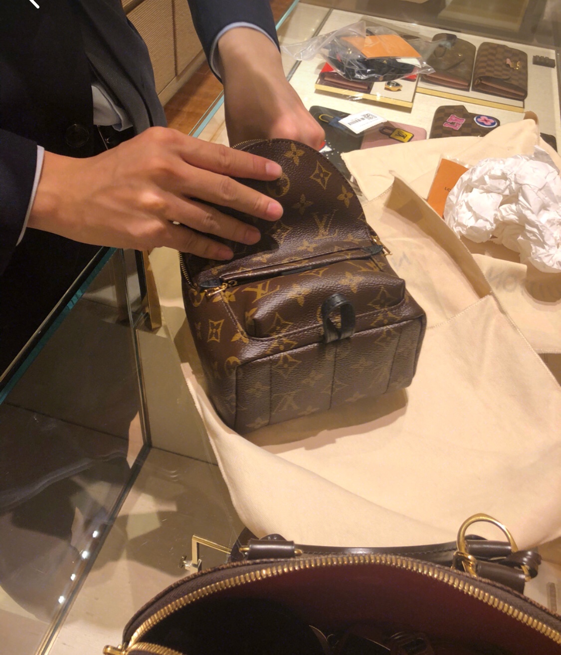 NO:176542,ALM SRINGS Mini Genuine Illustration Model M44873,19860909ALM SRINGS 迷你 正品图解 型号M44873,,Bag