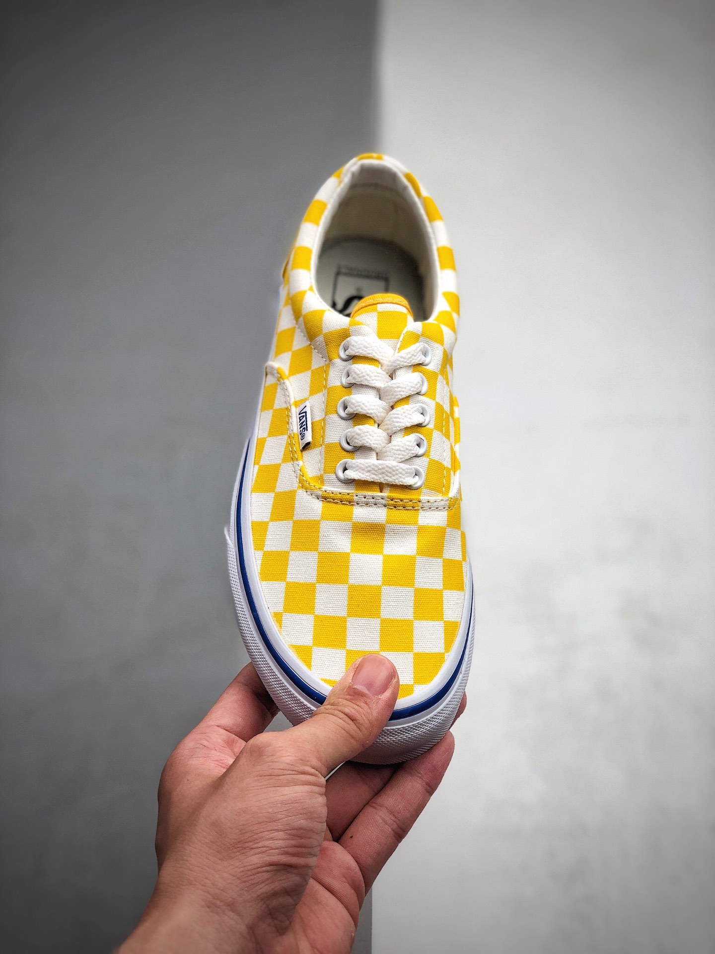 150 VANS VAULT OG ERA 高端支线黄色棋盘格高街休闲板鞋