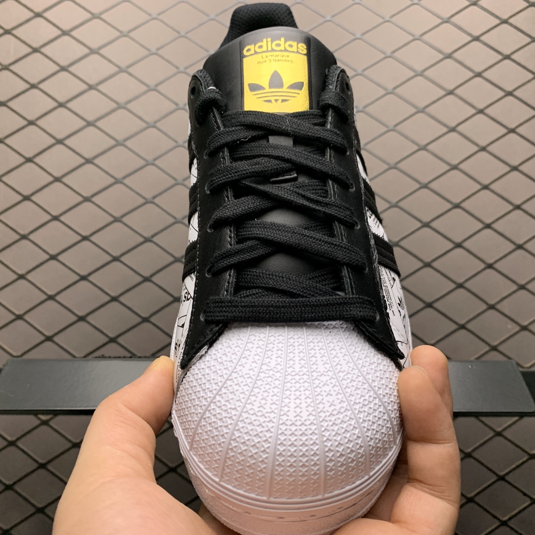 190 Adidas Superstar 贝壳头休闲运动板鞋 FV2819