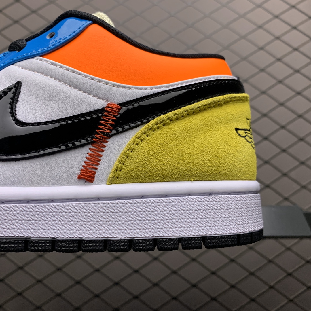230 新版本 Air Jordan 1 Low AJ1乔1低帮文化篮球鞋 CZ3572-104
