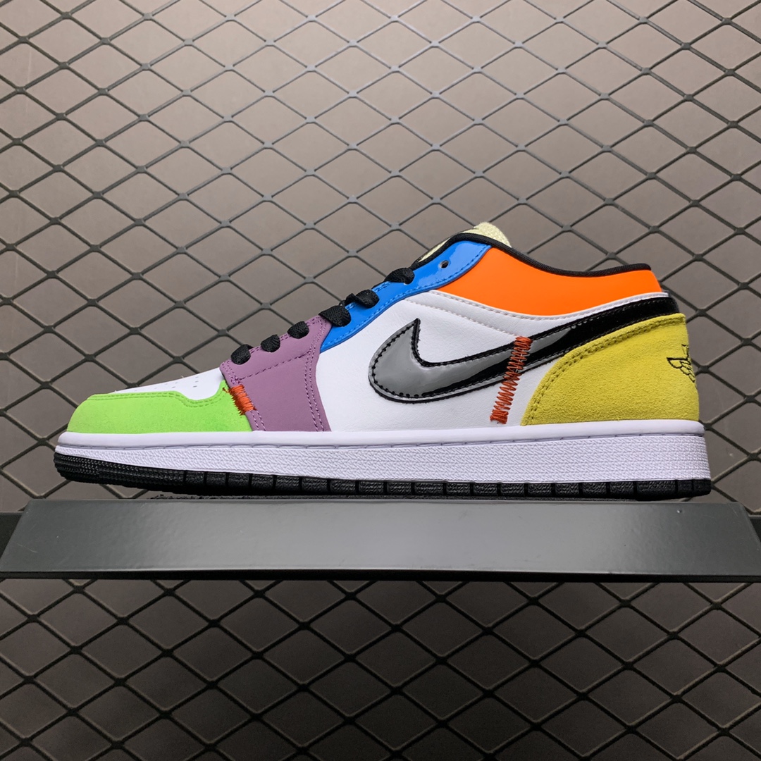 230 新版本 Air Jordan 1 Low AJ1乔1低帮文化篮球鞋 CZ3572-104