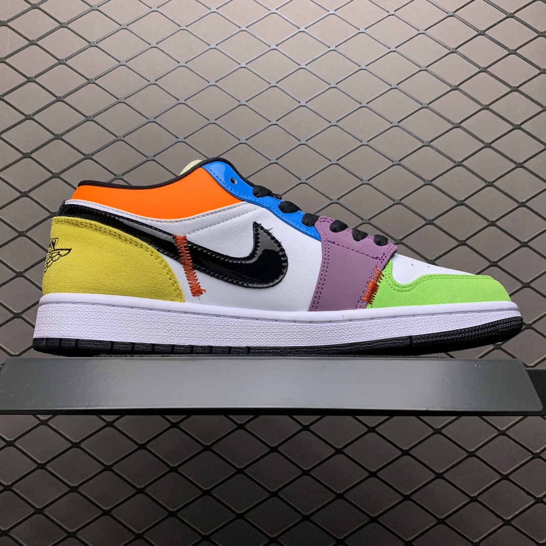 230 新版本 Air Jordan 1 Low AJ1乔1低帮文化篮球鞋 CZ3572-104