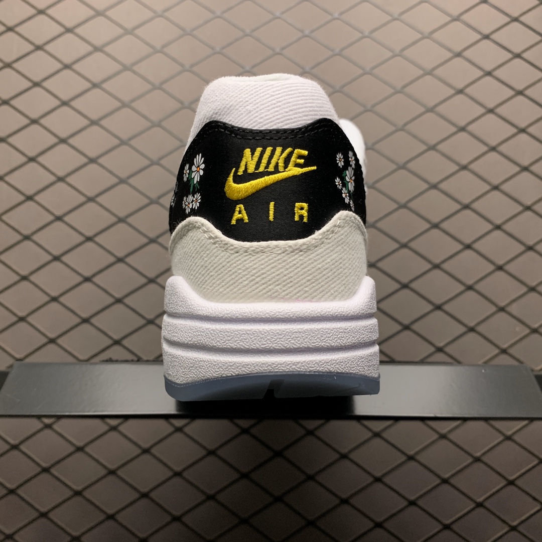 250 Nike Air Max 1 Daisy Pack 权志龙小雏菊 半掌气垫复古跑鞋 CW6031-100