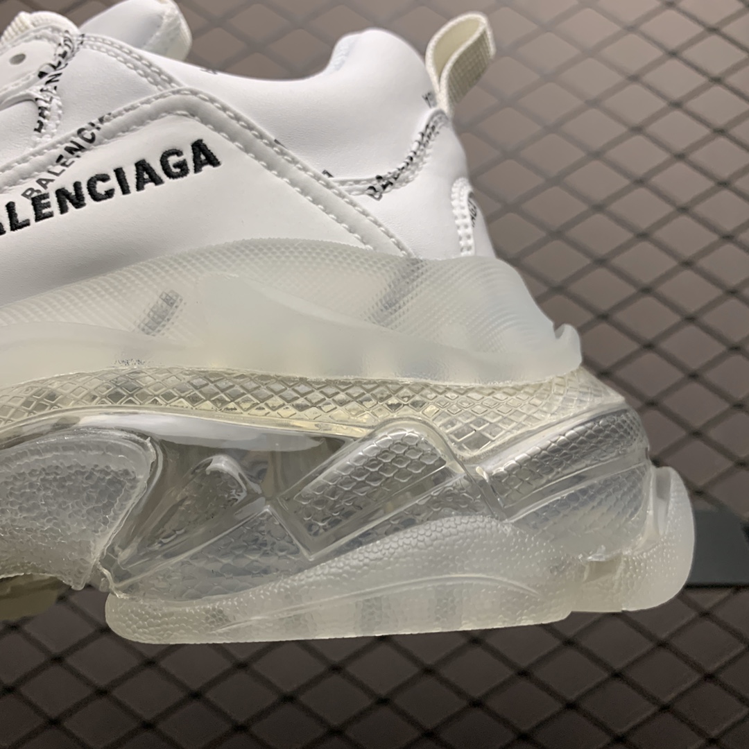 260 Balenciaga 巴黎世家 Triple S 3.0 三代复古休闲跑鞋 全组合氮气水晶大底