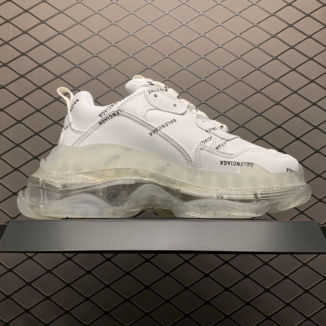 260 Balenciaga 巴黎世家 Triple S 3.0 三代复古休闲跑鞋 全组合氮气水晶大底