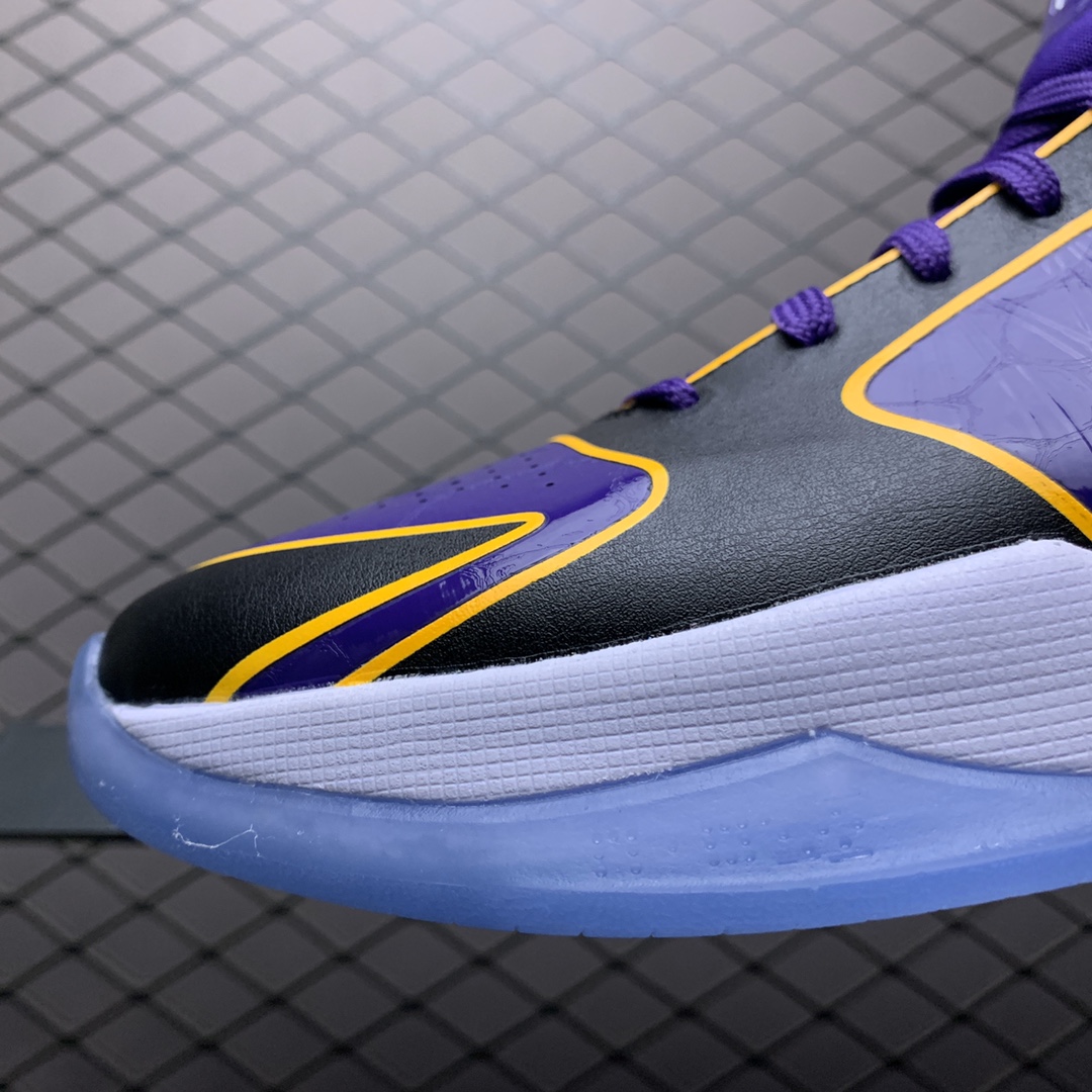 300 纯原版本 Nike Zoom KOBE 5 科比5代 男子实战篮球鞋 CD4991-500 湖人限定
