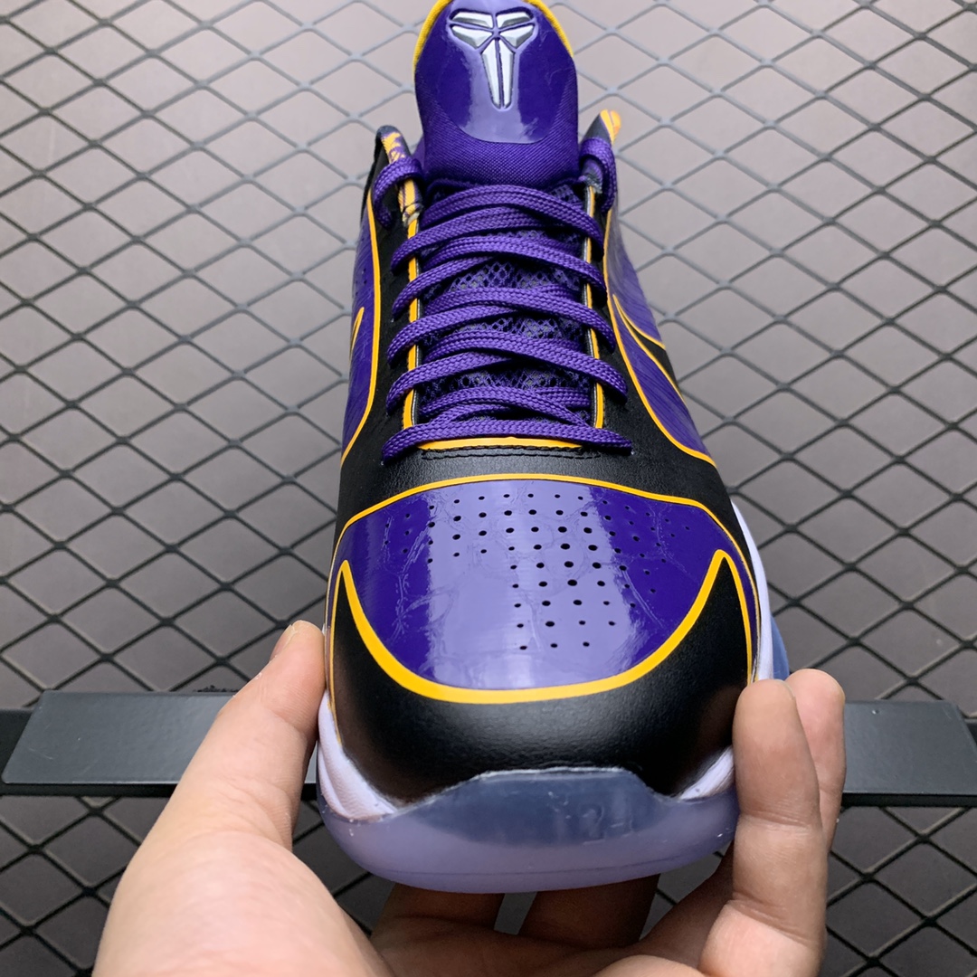 300 纯原版本 Nike Zoom KOBE 5 科比5代 男子实战篮球鞋 CD4991-500 湖人限定