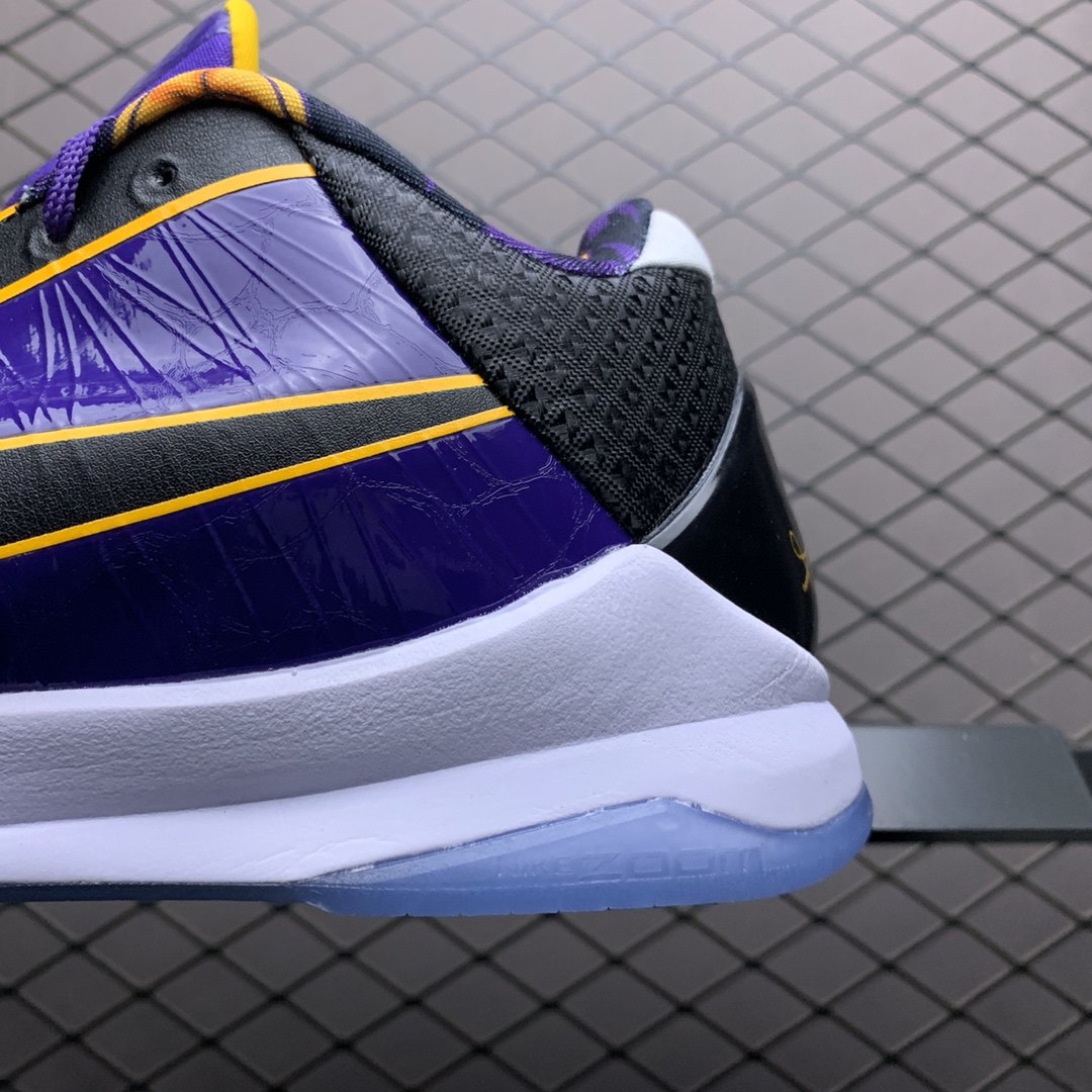 300 纯原版本 Nike Zoom KOBE 5 科比5代 男子实战篮球鞋 CD4991-500 湖人限定