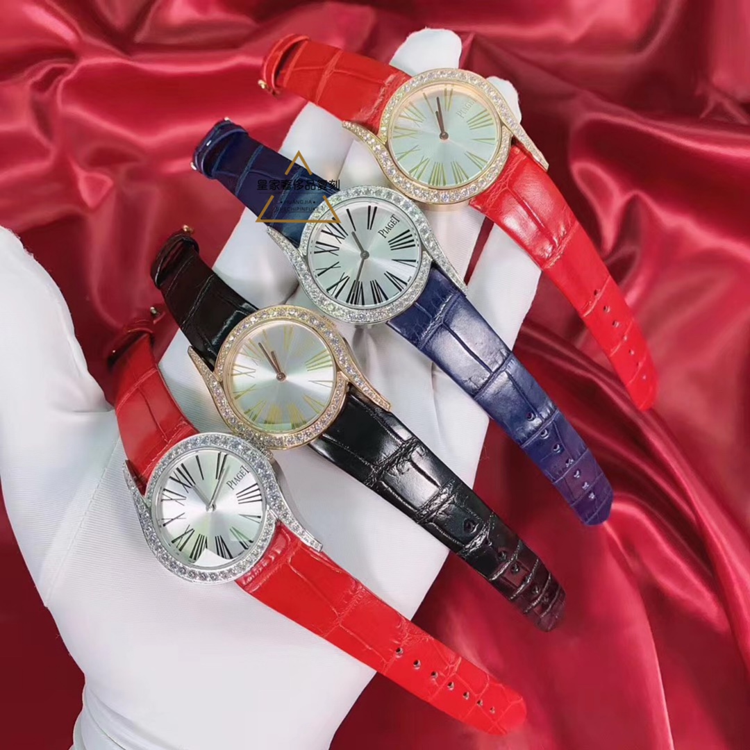 Piaget 伯爵69式女表镶钻腕表，不一样的设计，也是520最佳礼物