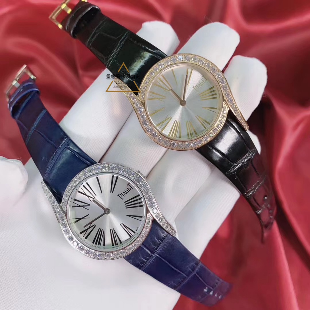 Piaget 伯爵69式女表镶钻腕表，不一样的设计，也是520最佳礼物