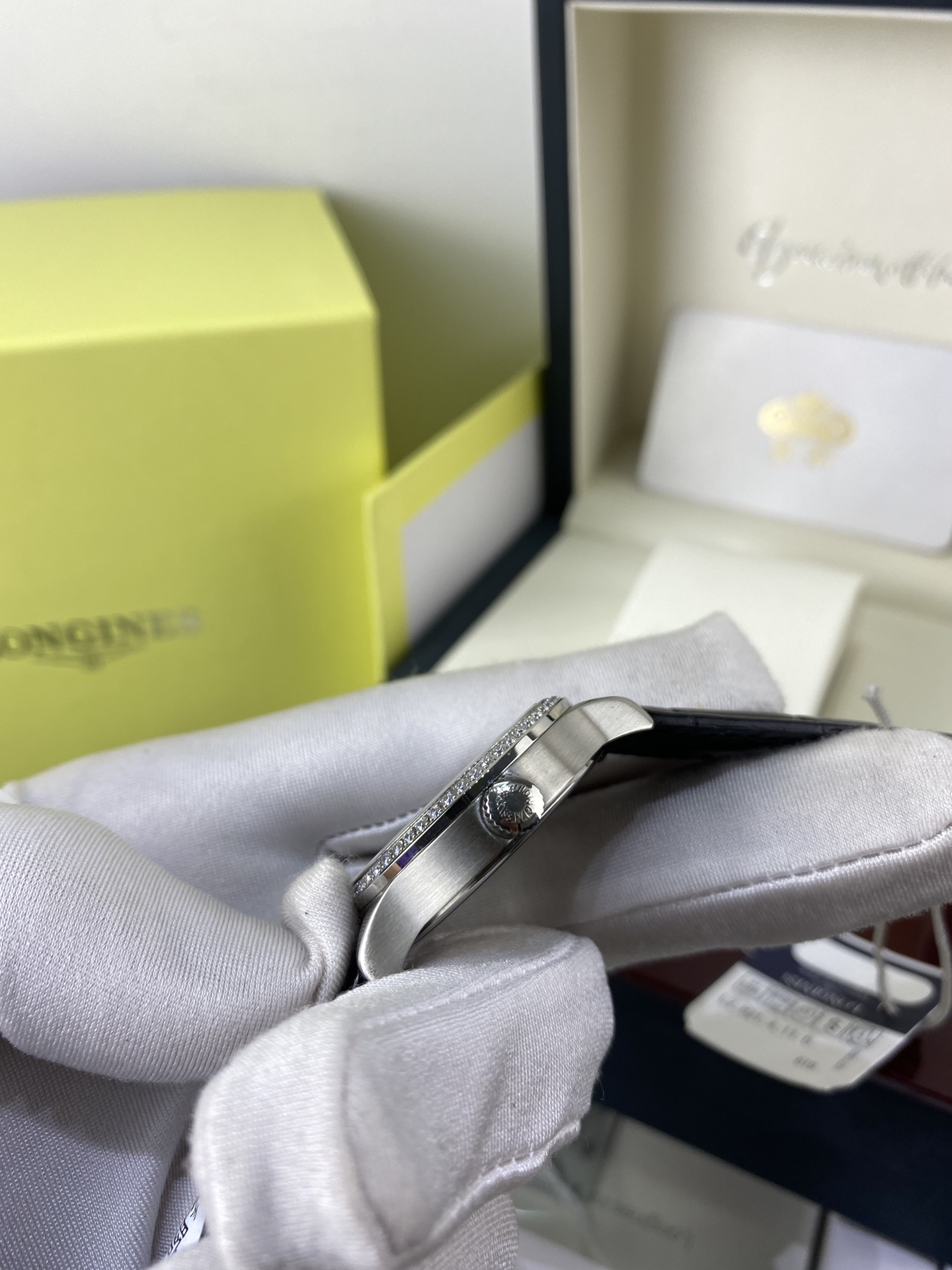 Longines 皇家 浪琴贝壳面女表