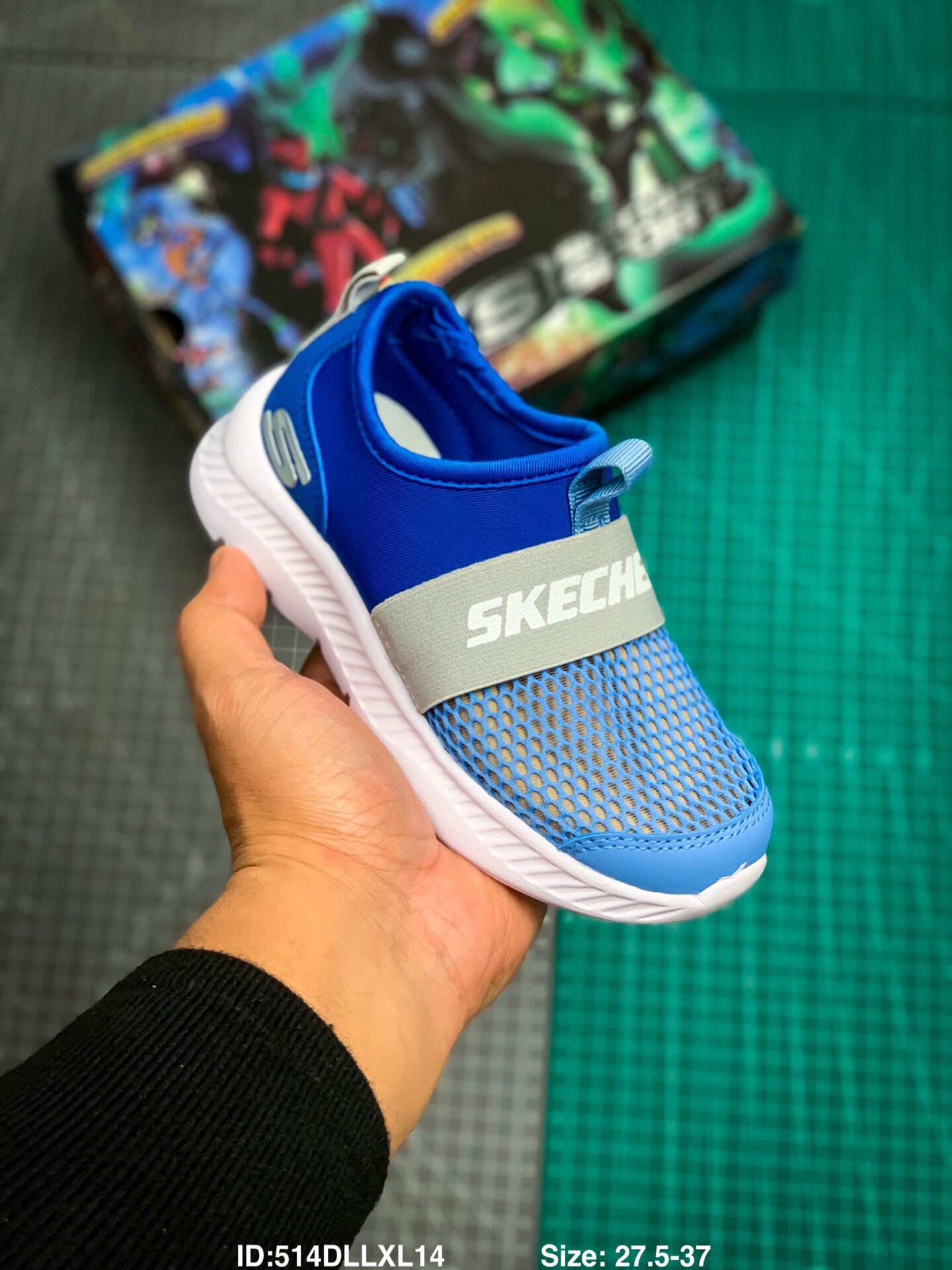 💰 80
Skechers斯凯奇2020夏新款男女童时尚舒适透气一脚蹬运动鞋。
ID:514DLLXL14            Size: 27.5-37