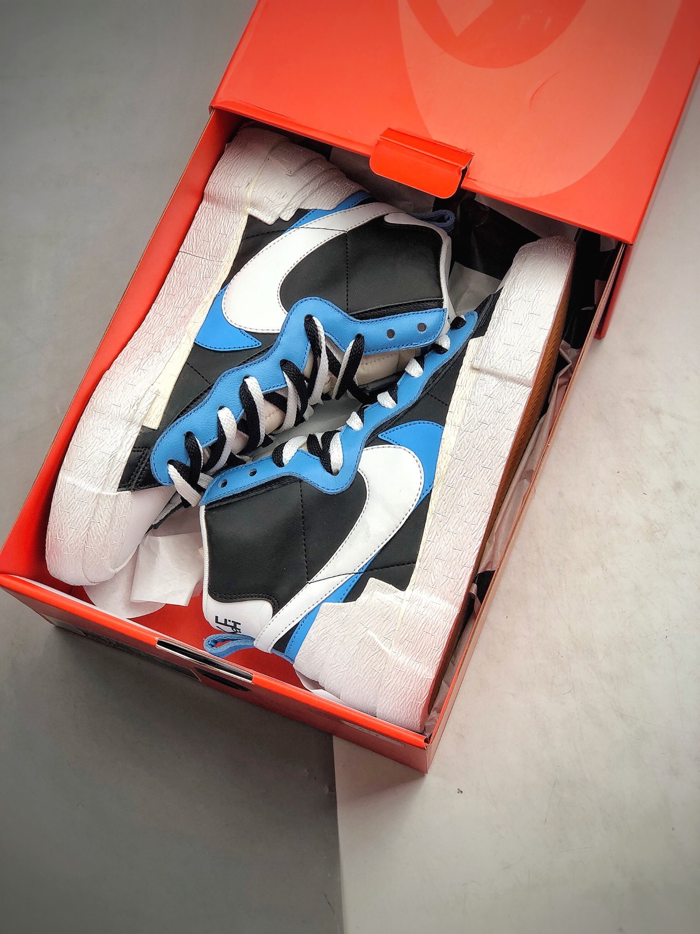 400  Sacai X NK Blazer Mid Dunk 原厂同工序铝楦硫化BV0072-001